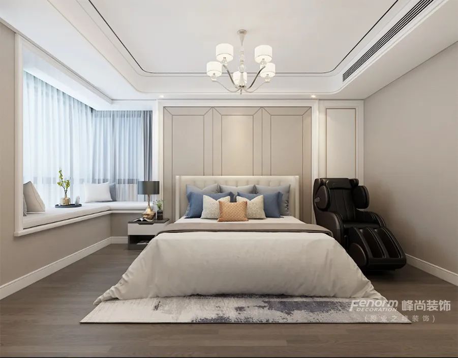 峰尚装饰季曼案例 | 理想家之绿色和谐空间-30