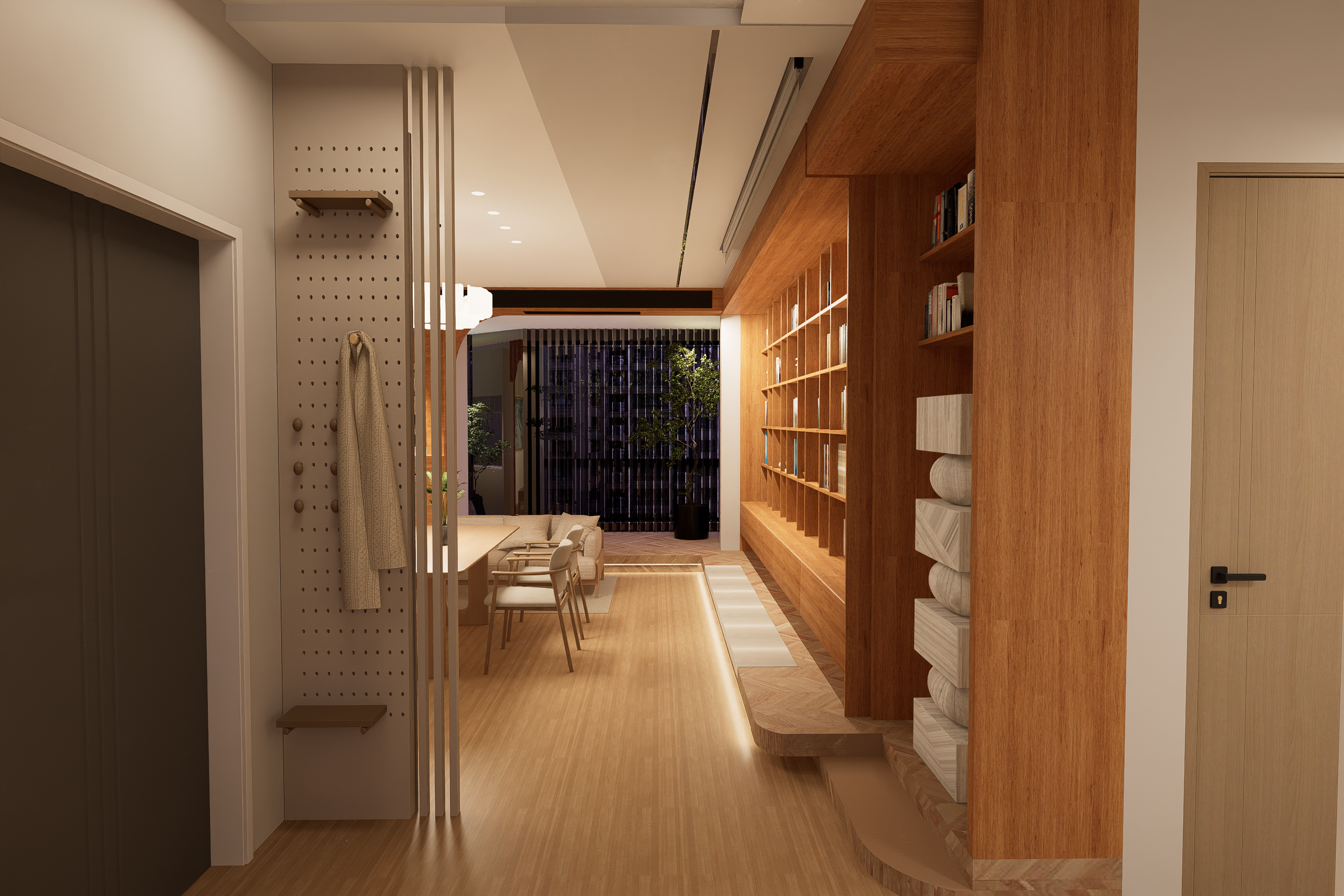 现代原木风家装-7