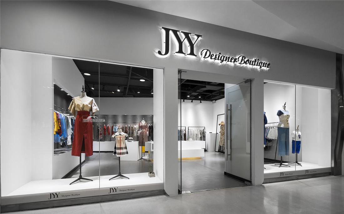 星瀚设计丨服装店丨「极简主义」JYY服饰店-3