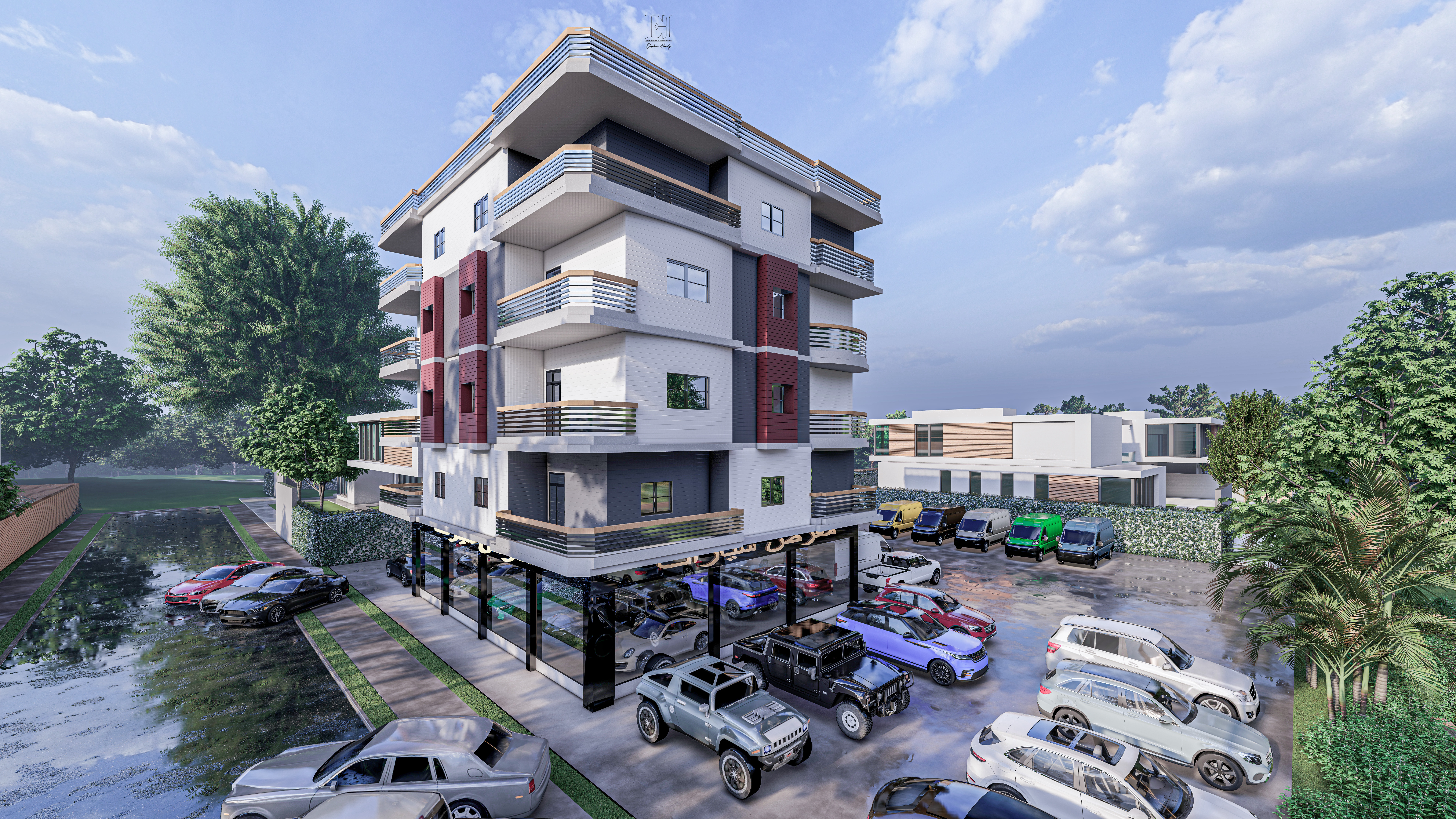 现代家居设计（含汽车展厅）丨埃及丨Ibrahim Hamde-7