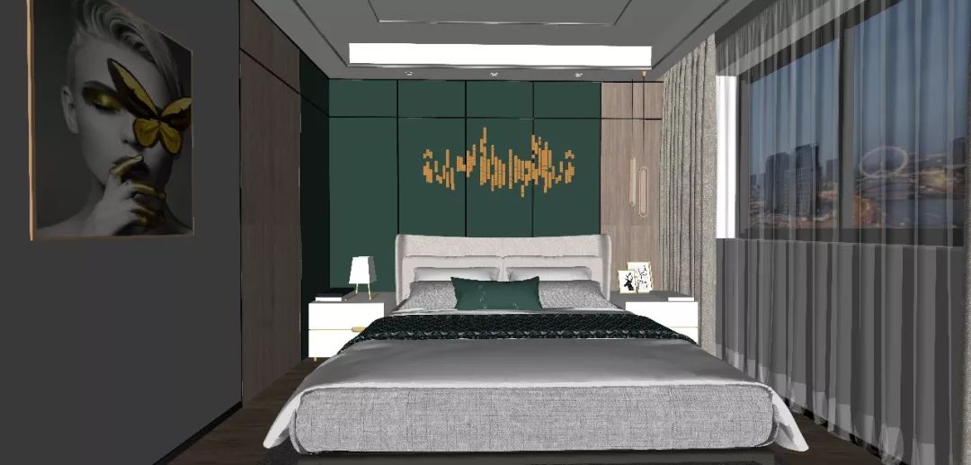 北辰三角洲 C2 区唐宅，现代轻奢风打造舒适生活空间-35