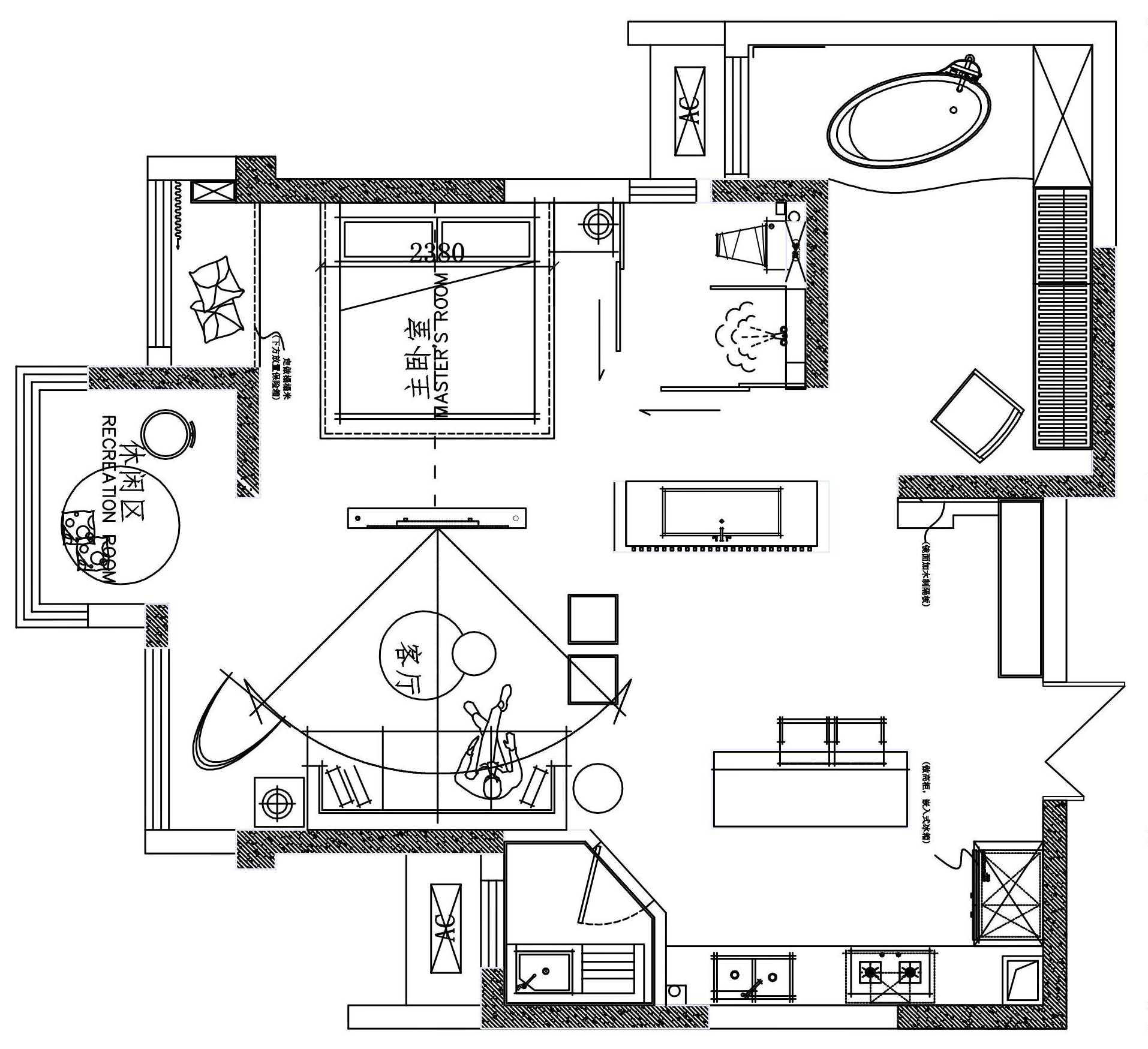 90㎡混搭风,个性空间让爱好点亮生活丨英国约克丨DE 设计事务所-7