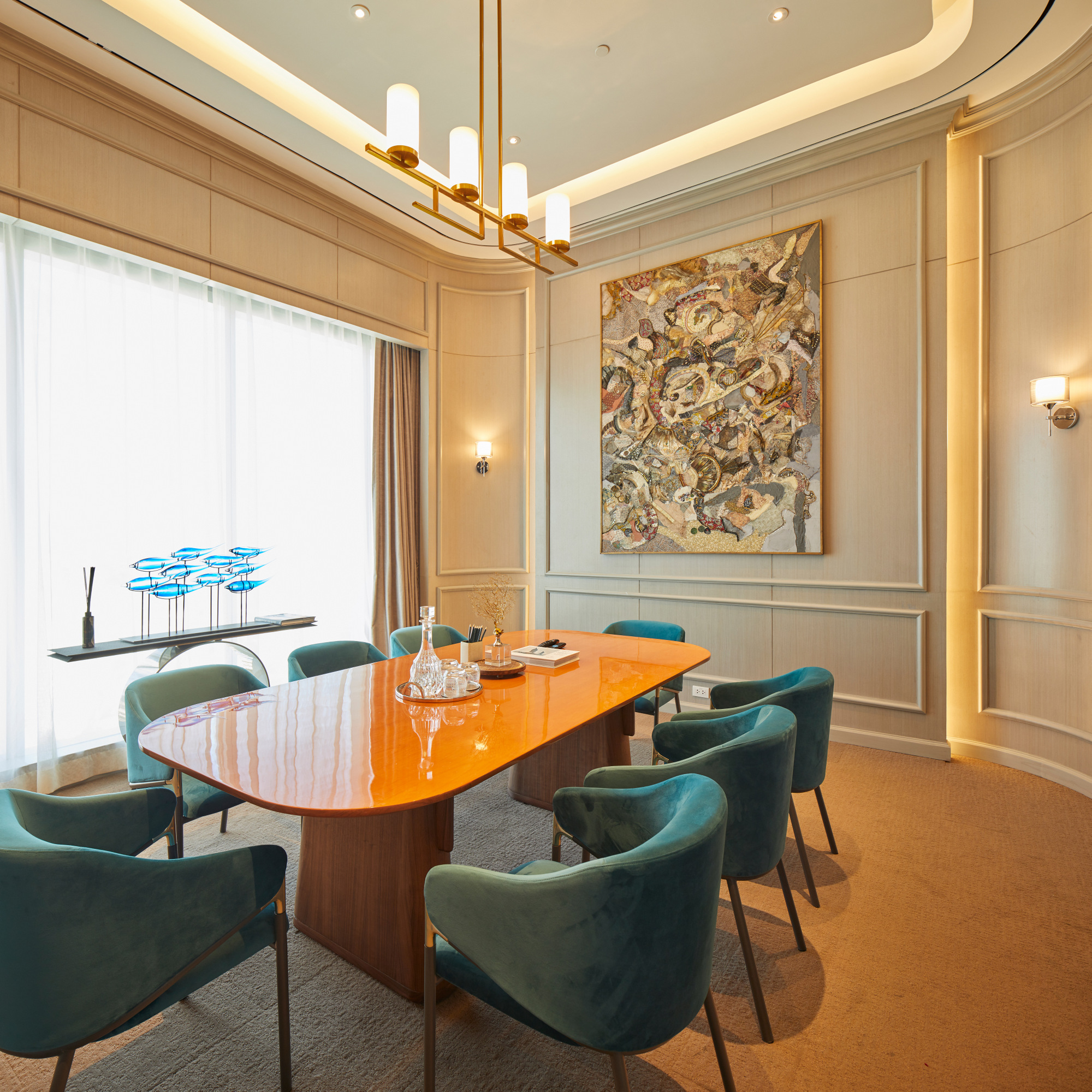 曼谷银行私人银行办公室设计-19