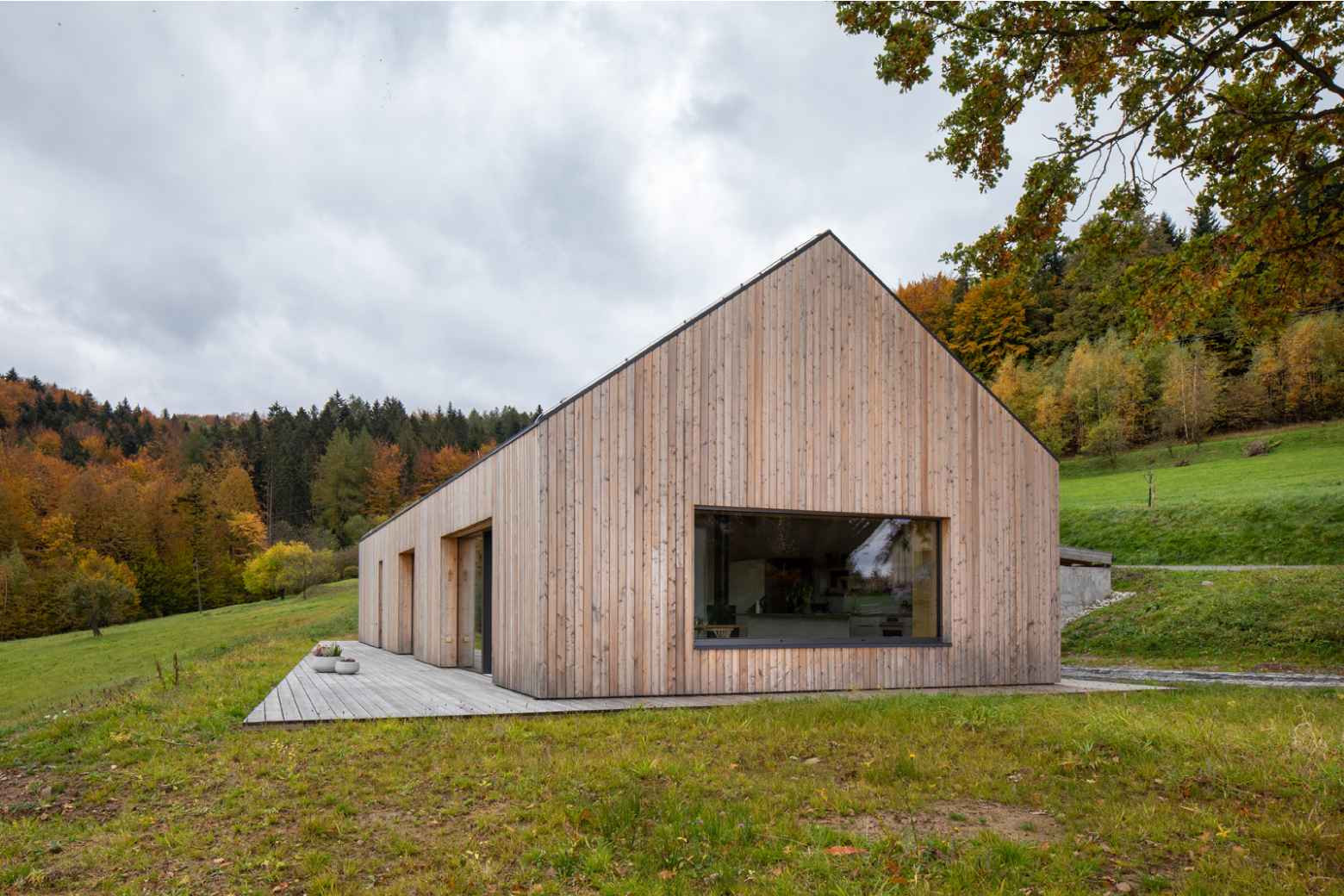 比克山区开放式居住空间木结构建筑设计丨捷克丨Kamil Mrva Architects工作室-22