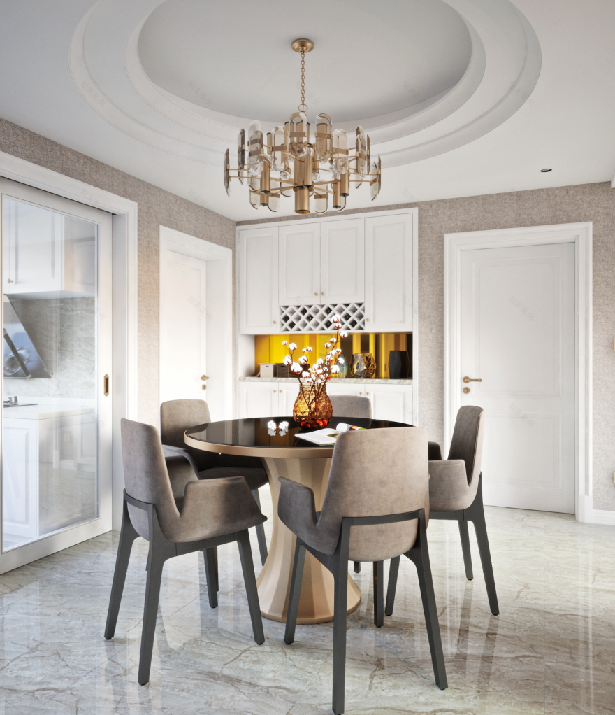 正方·上林苑 130 平简欧风格设计-11