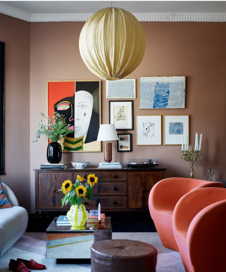 色彩斑斓的斯德哥尔摩公寓-2