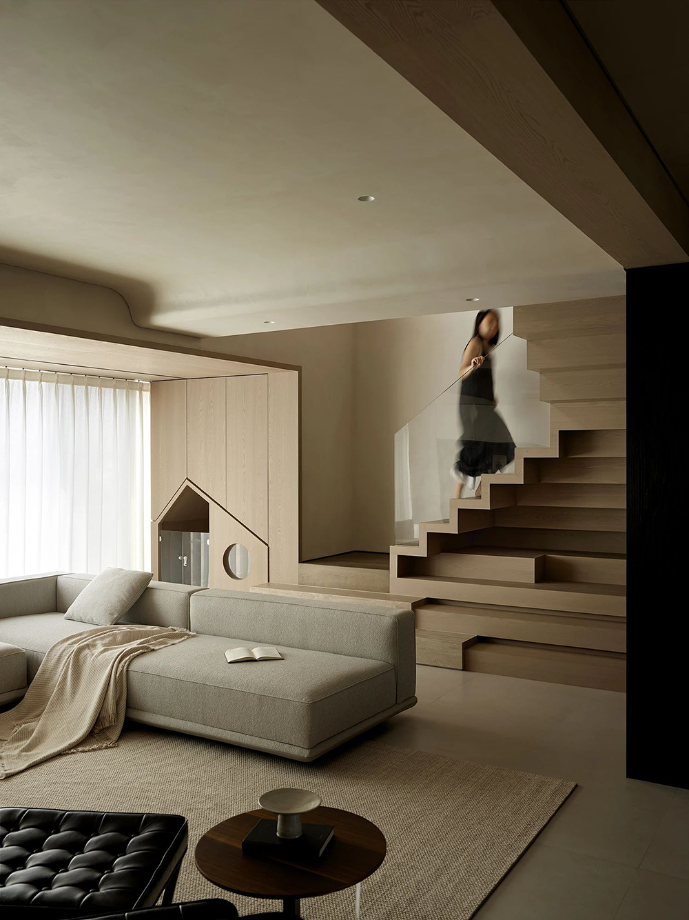 原木 · 素简  行一空间设计案例丨中国温州-16