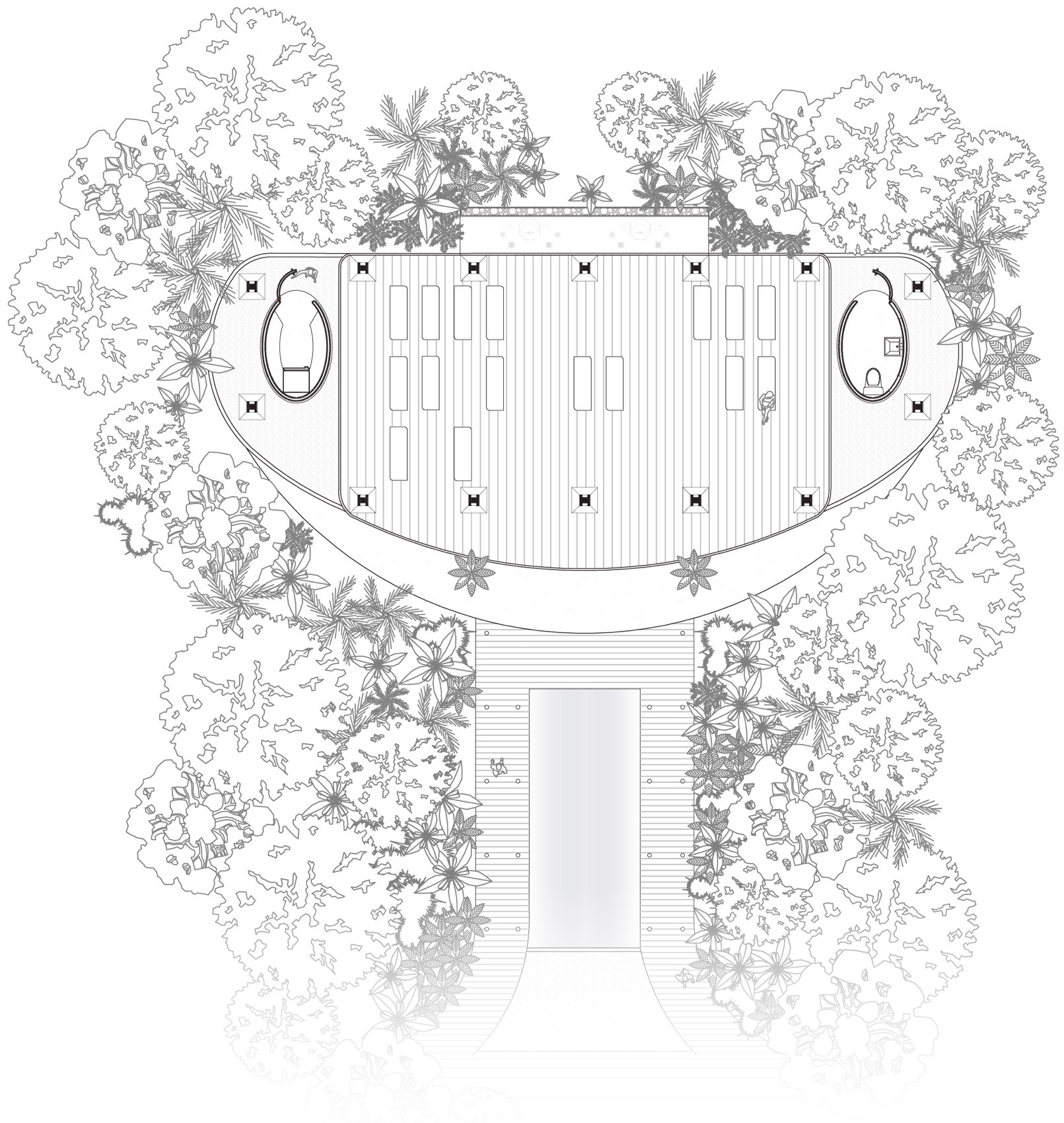 Aguas Claras酒店餐厅和瑜伽馆丨哥斯达黎加丨Studio Saxe-101