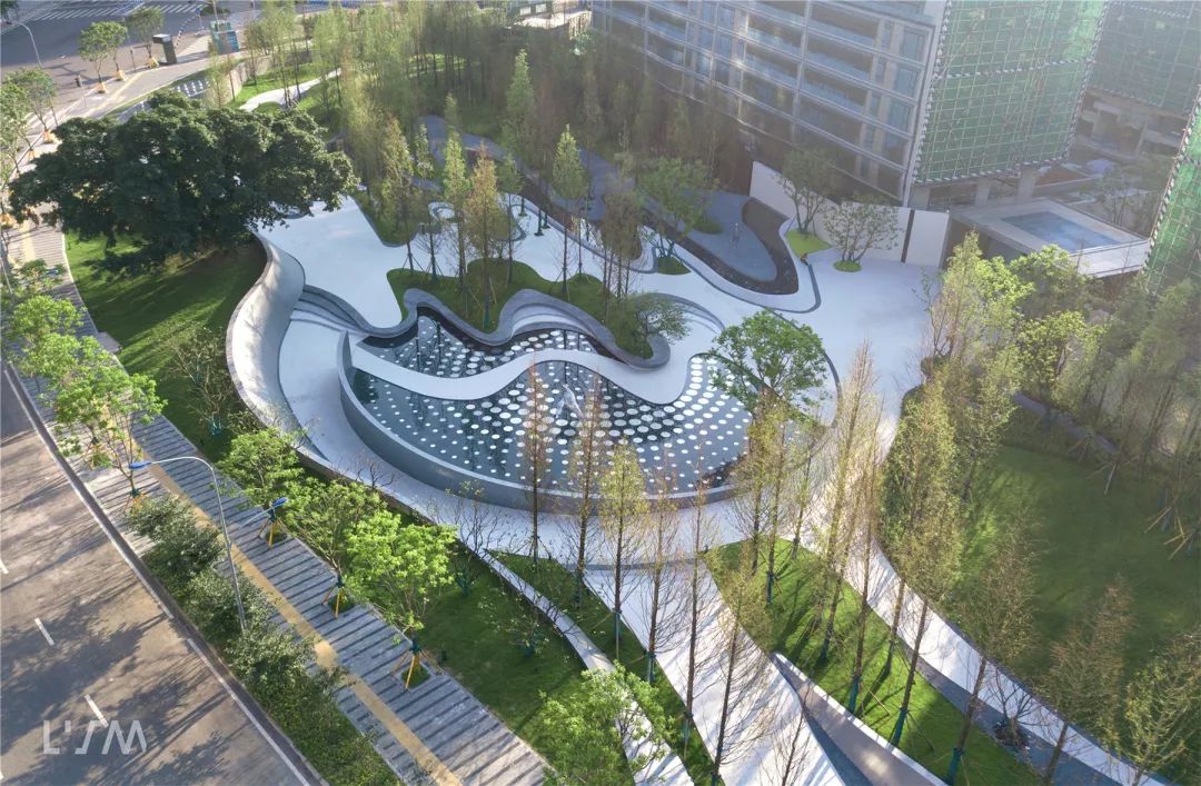 壹号半岛 | 梦境般的曲线景观设计-39