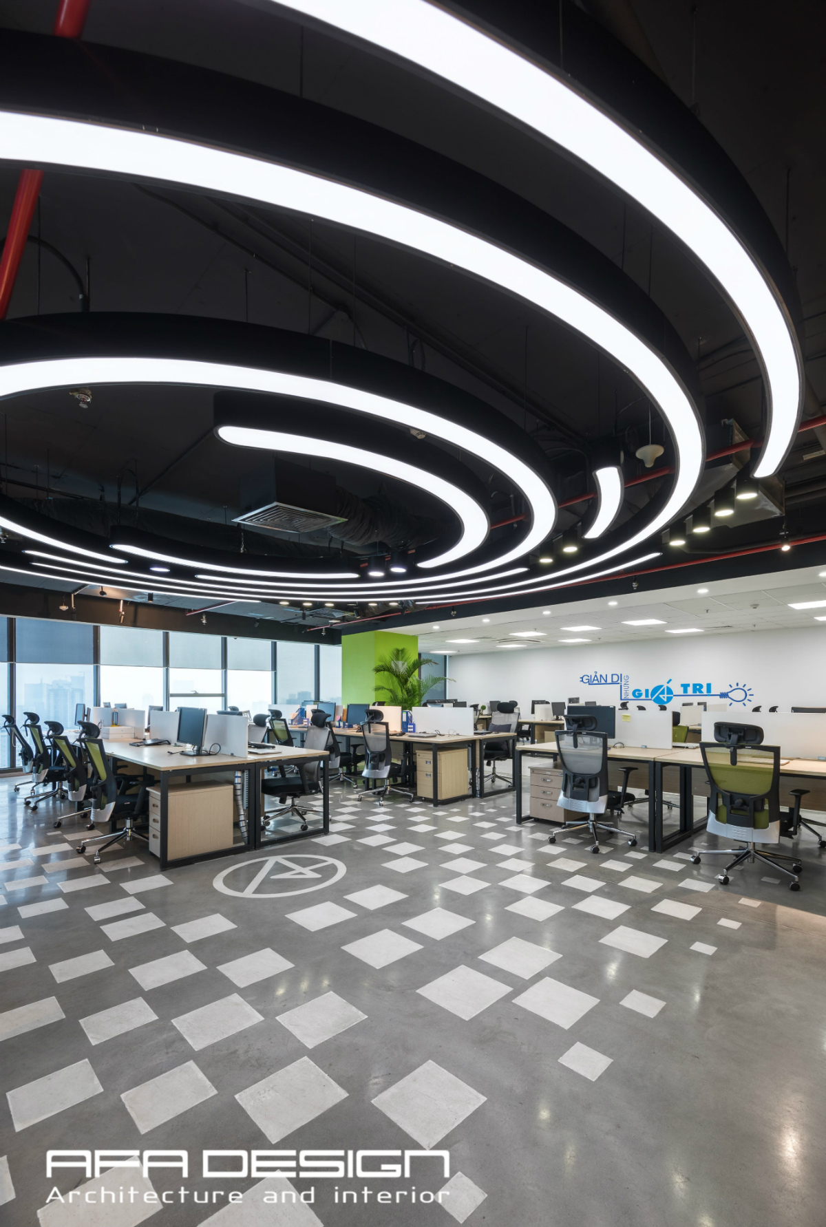 Văn phòng công nghệ AI&T 设计施工项目丨AFA Design-14