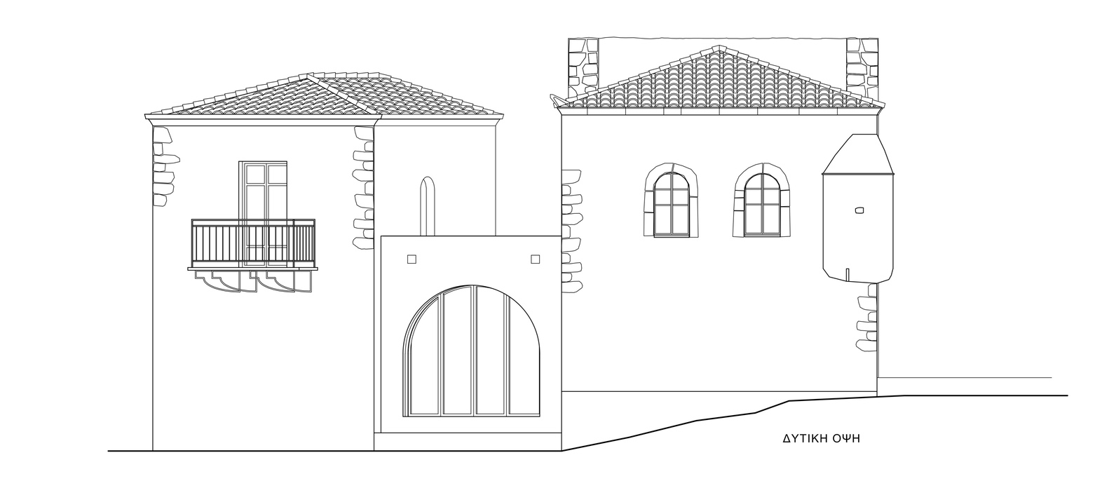 希腊 Kardamili 海滨历史建筑的现代重生丨Etsi Architects-61