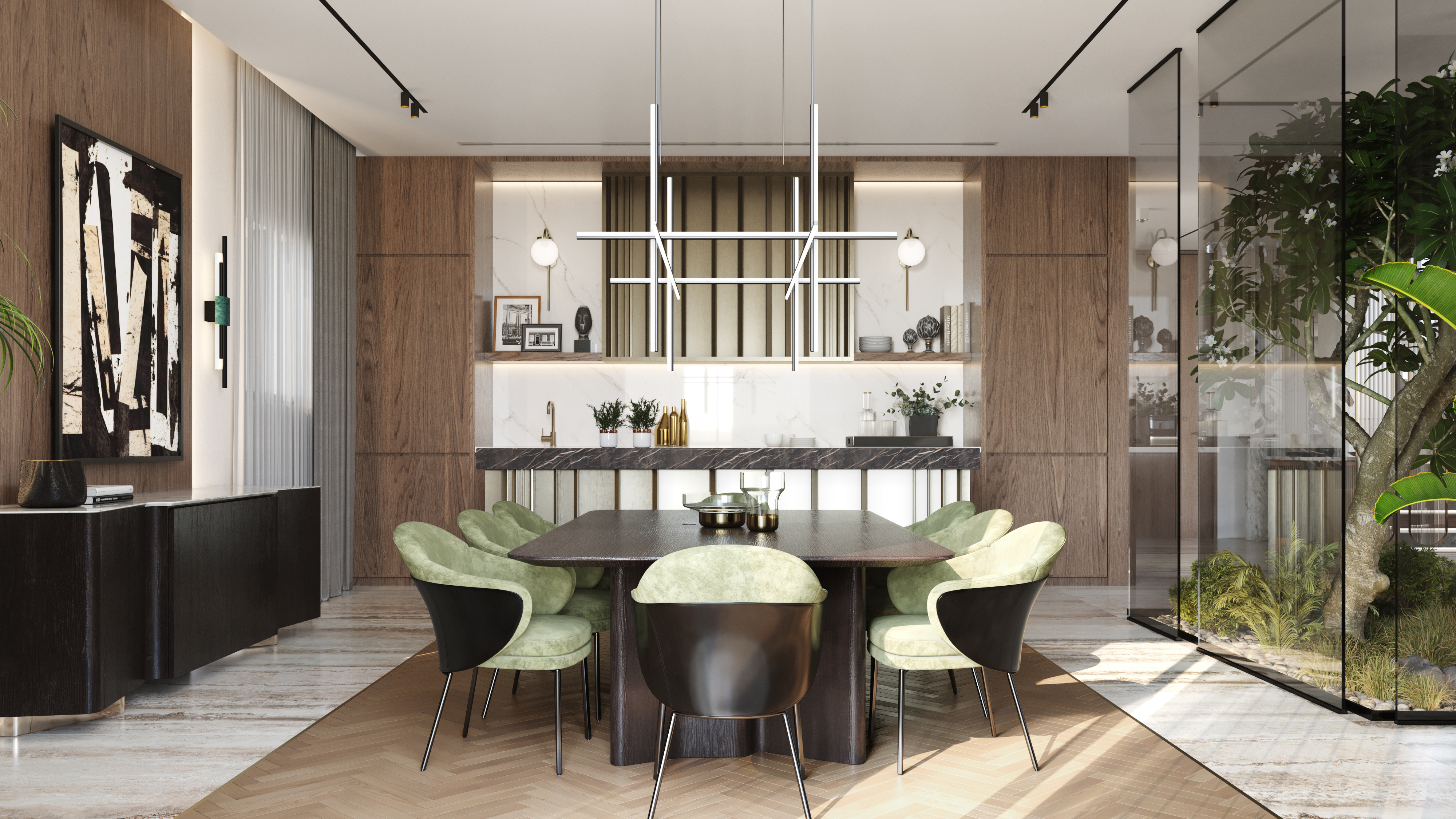 Villa Reception | Le Reve Compound-8