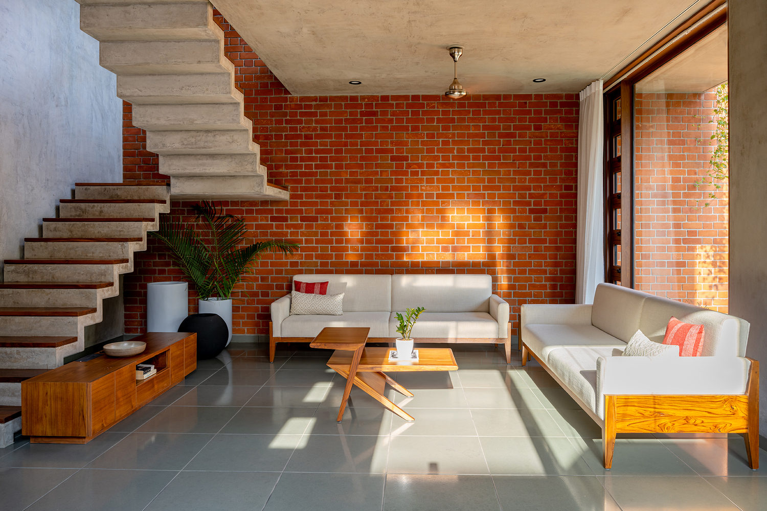 悬浮庭院住宅丨印度丨TRAANSPACE-18