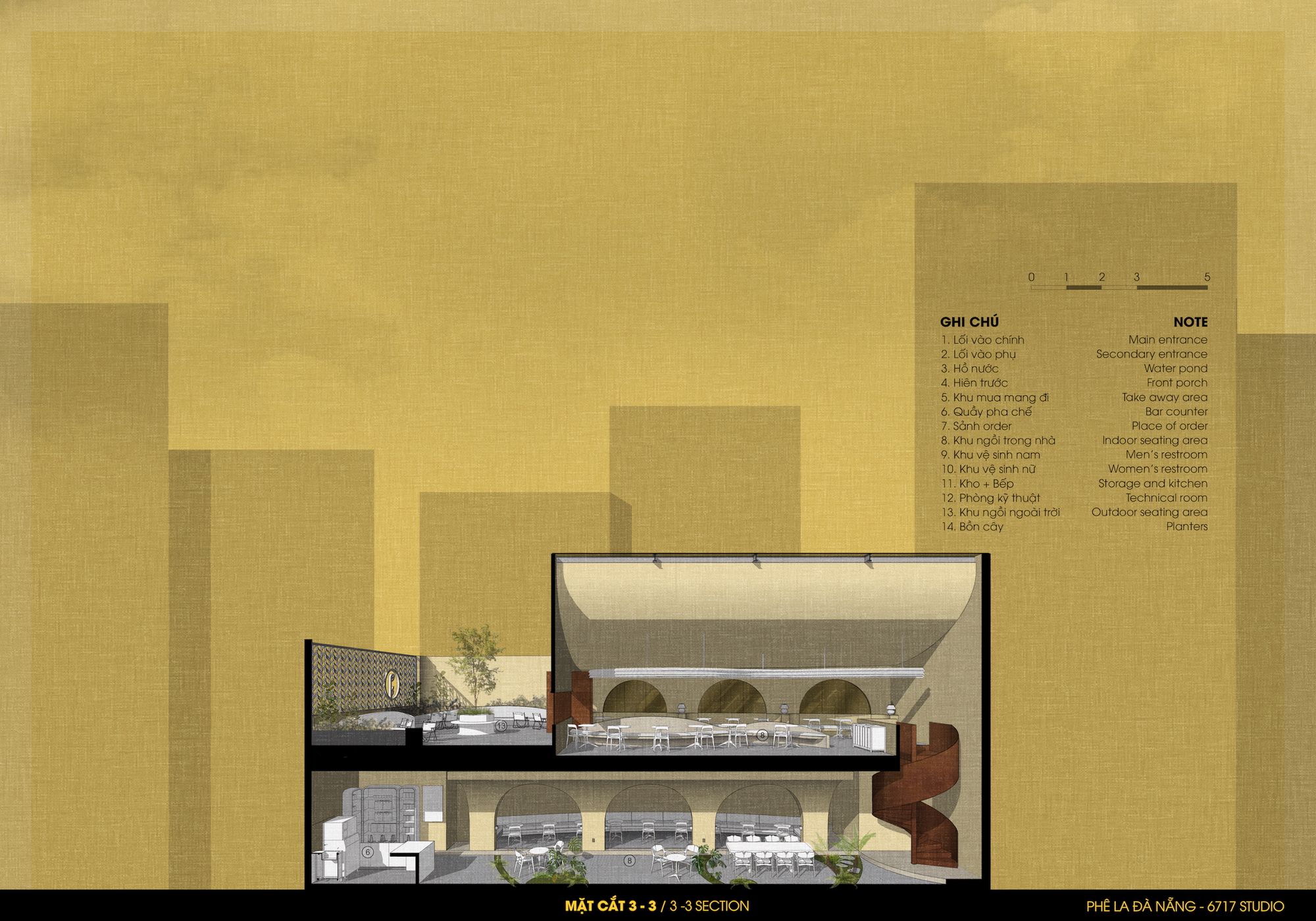 工装餐厅丨越南丨6717 Studio-49