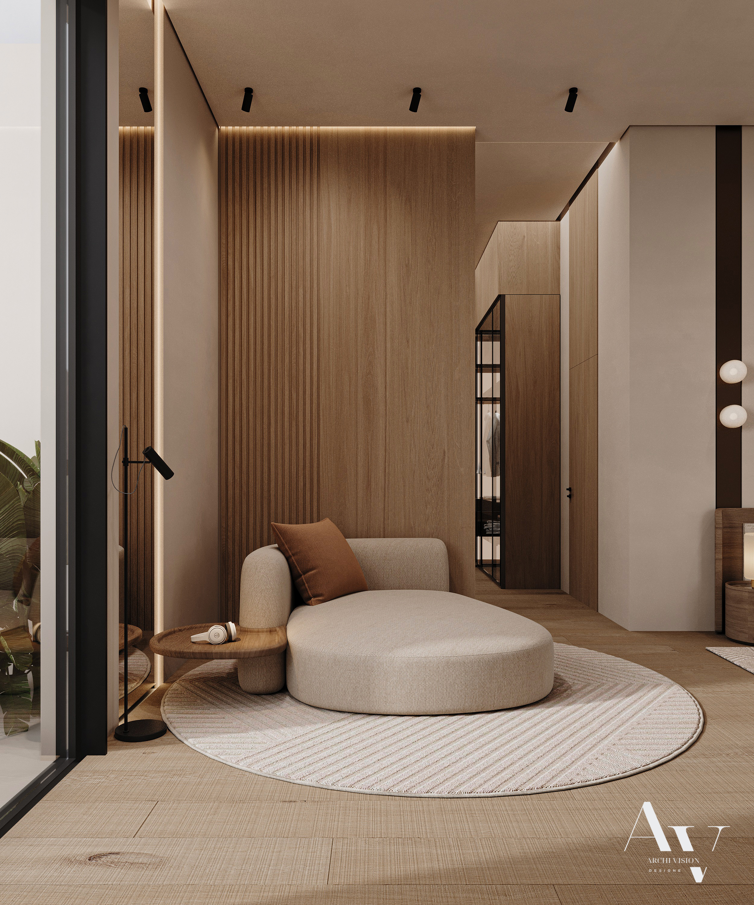 Master Bedroom（主卧项目）丨沙特阿拉伯丨Dina Farouk（archivision studio）-20