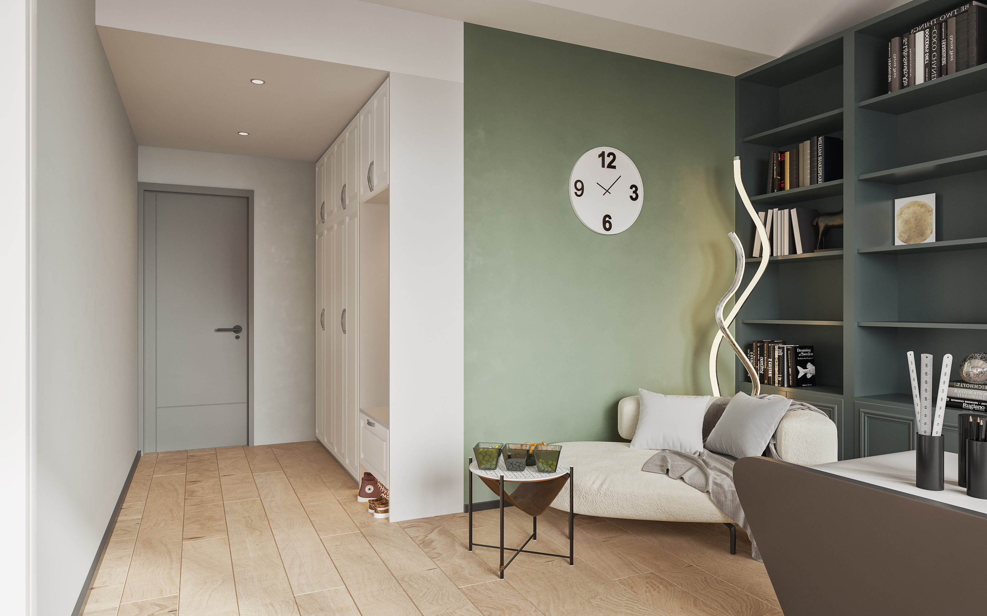 北欧风格撞色设计-6