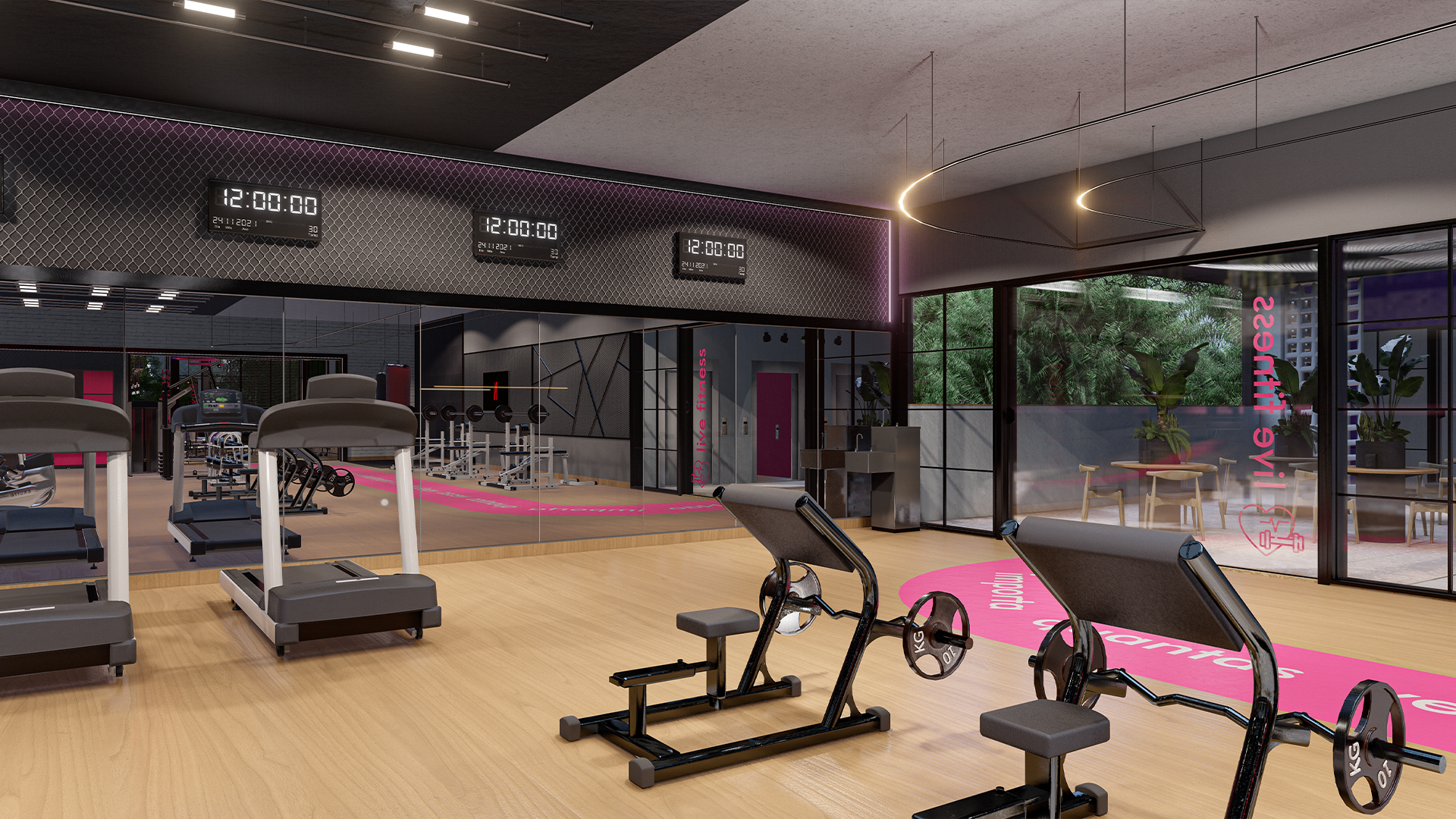 Áreas comuns - Projeto de Interiores - LIVE RESIDENCIAL-1