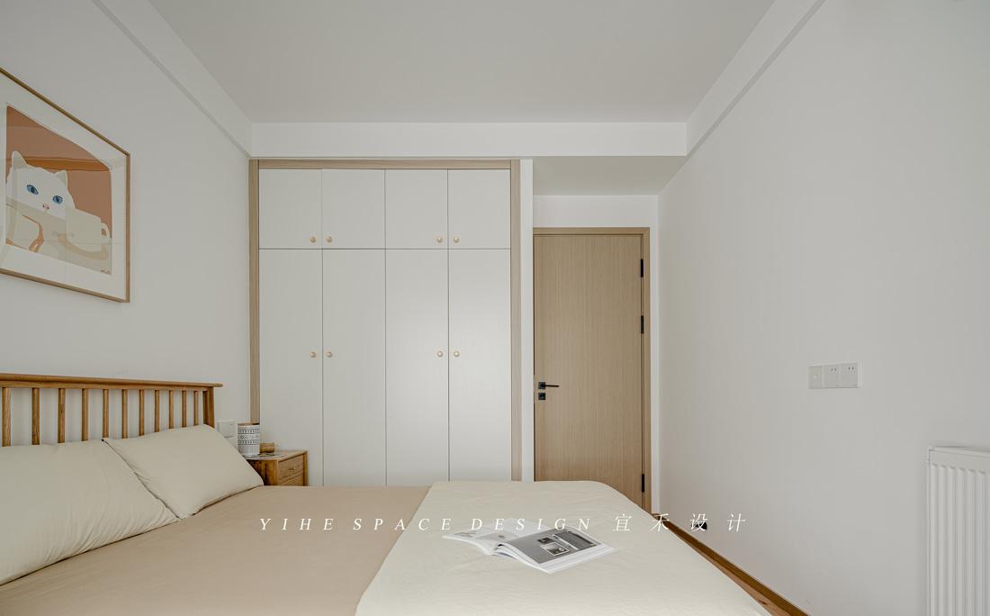 芜湖宜禾设计丨平层丨『 蜜 · 糖 』130㎡温暖日系原木-19