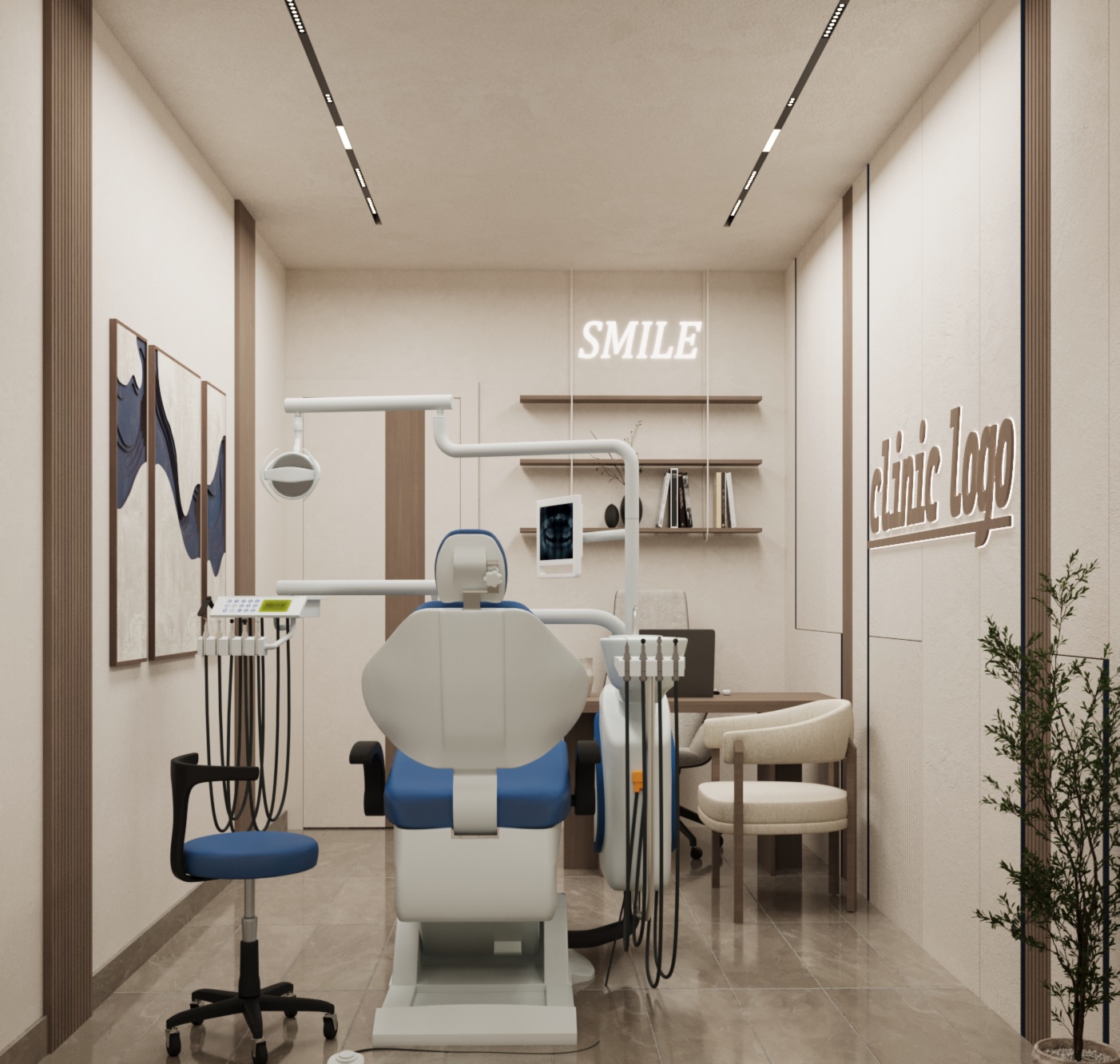 Modern Dental Clinic Interior-6
