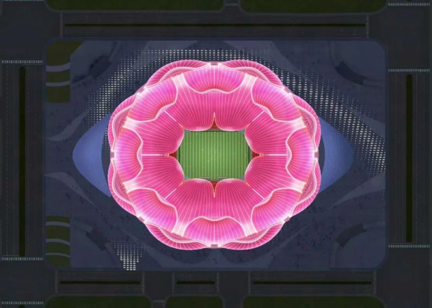 恒大 10 万人足球场“大莲花”设计,凸显中国风-40