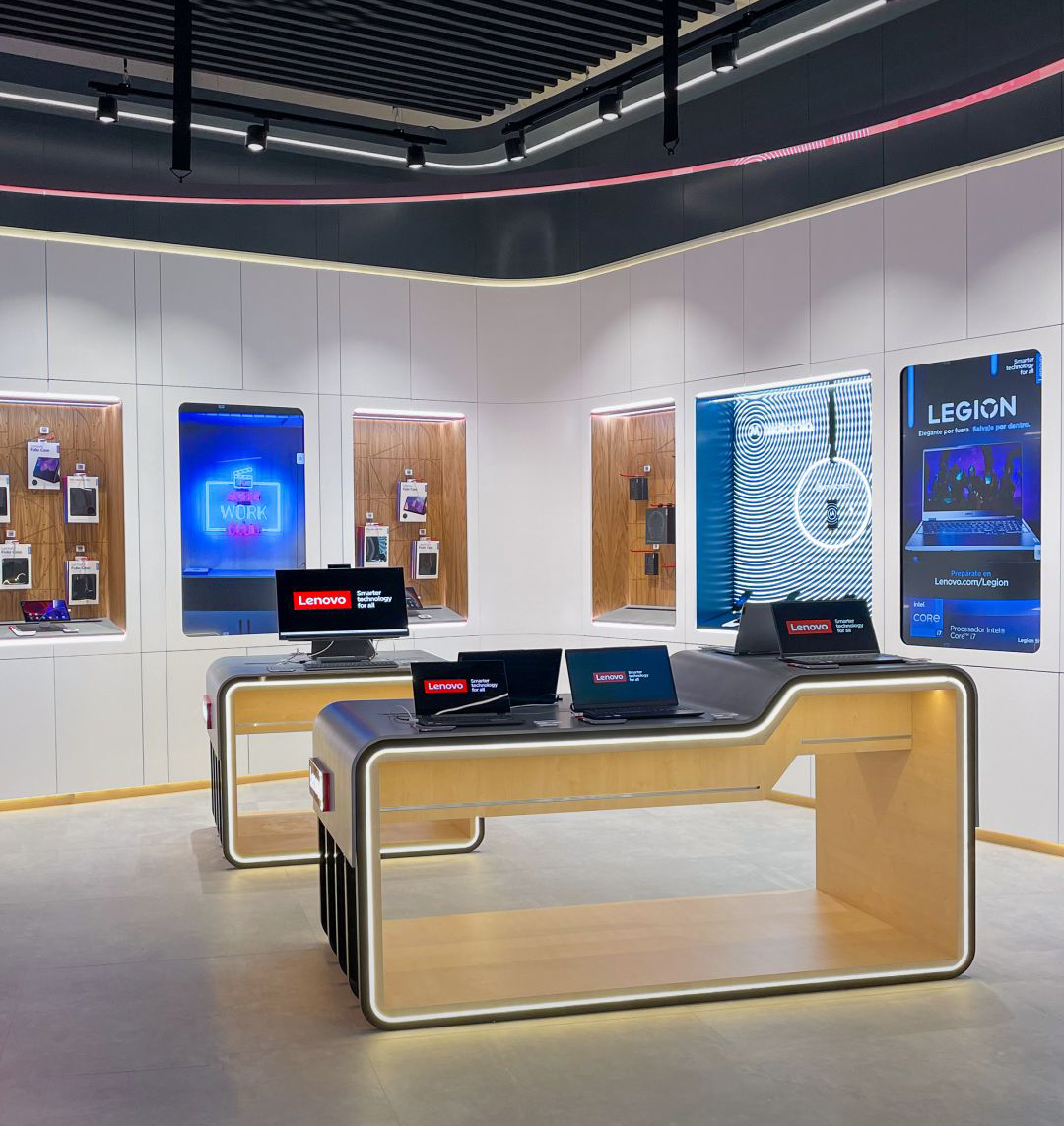 联想精品店和联想休息室丨西班牙马德里-10