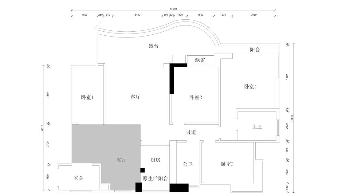 二手房改造的室内设计佳作 | 动静分区，功能齐全，美观大方-11