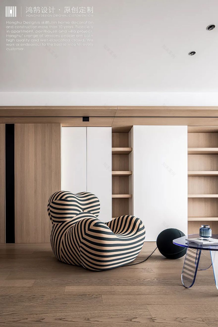 180㎡家里拥有一个超16米长的墙,设计师如何将痛点变优点!-7