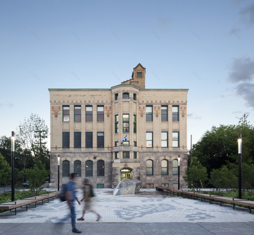 蒙特利尔叶脉广场,加拿大 / NIPPaysage-3