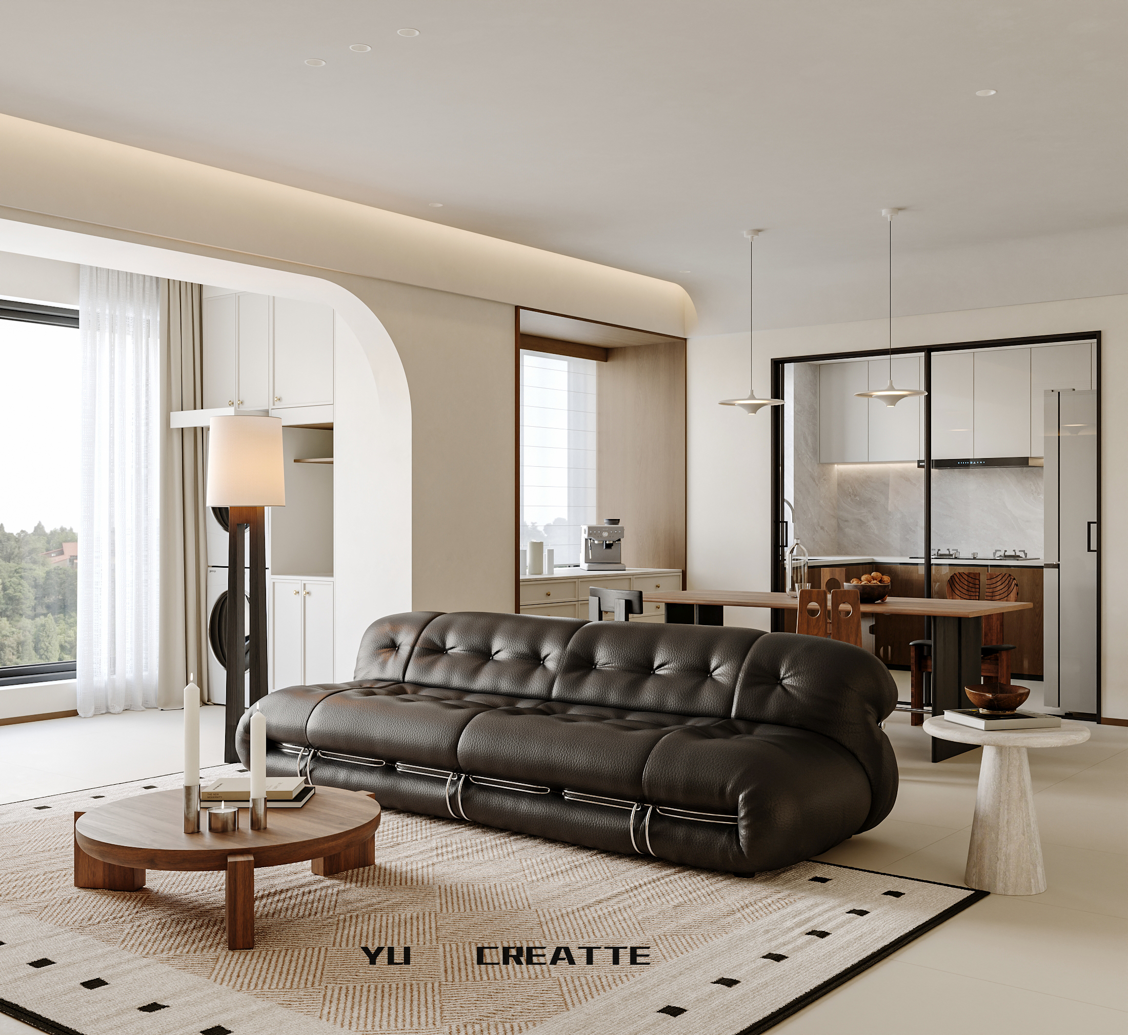 中古奶油 客餐厅 主人房 儿童房丨近期表现-0