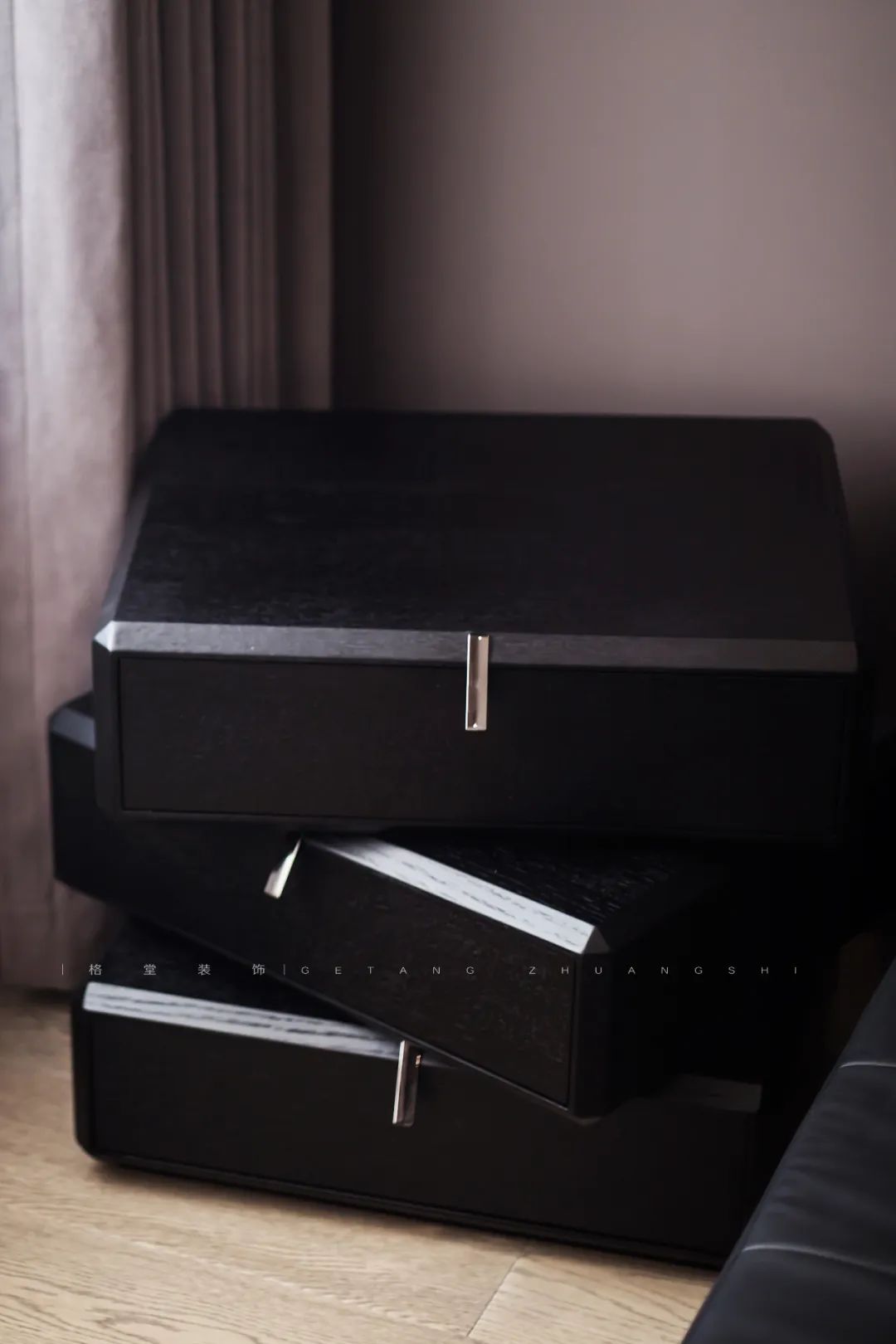 黑白灰的纯粹美学 · 常山桑园小区现代简约家居设计丨许亚彬-52