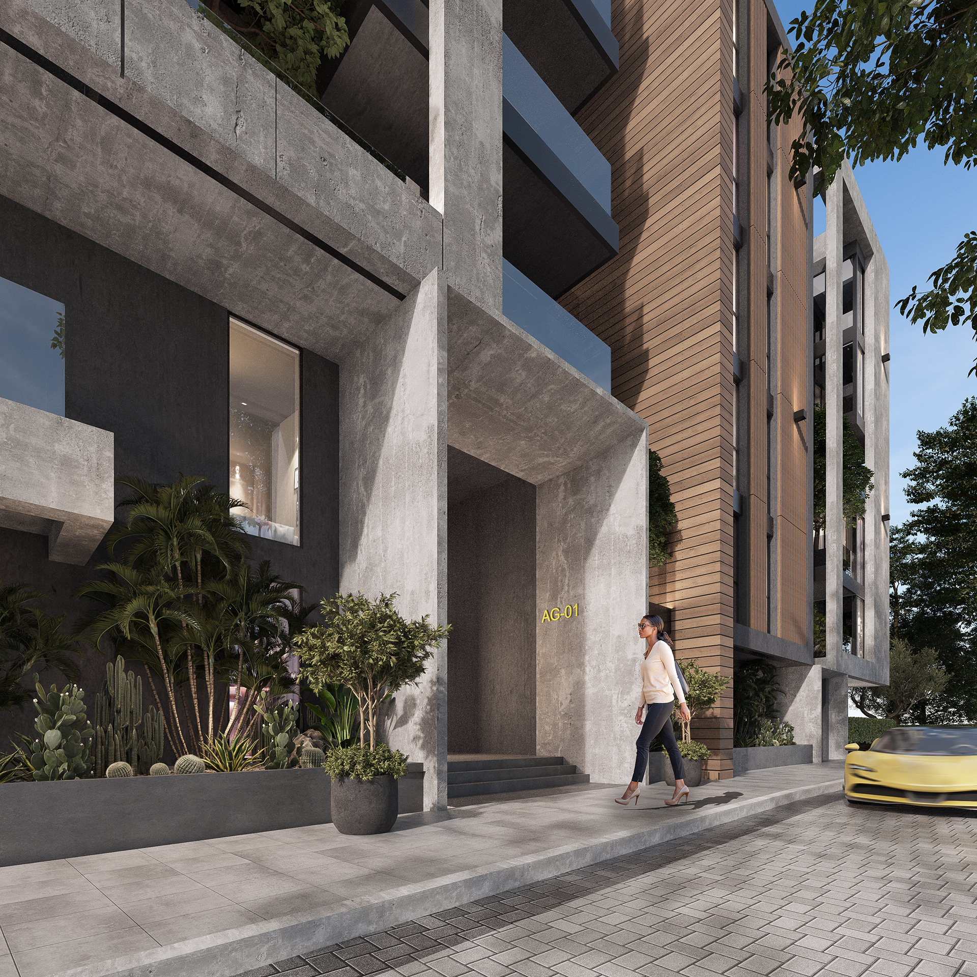 黄色住宅丨EgyptCairo丨Urbnlanes Developments-21