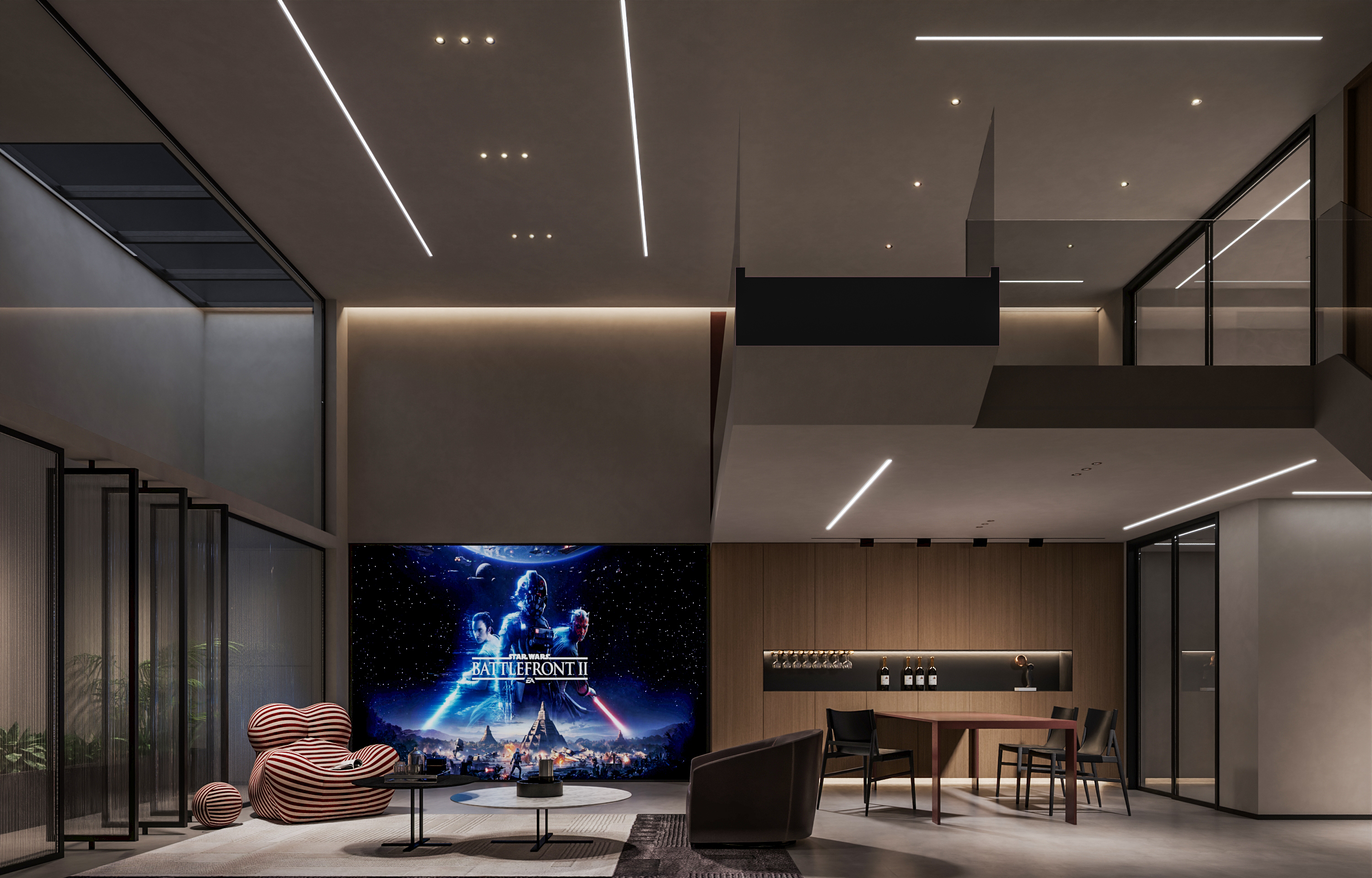 现代风格层住宅设计丨筑荣视觉-10