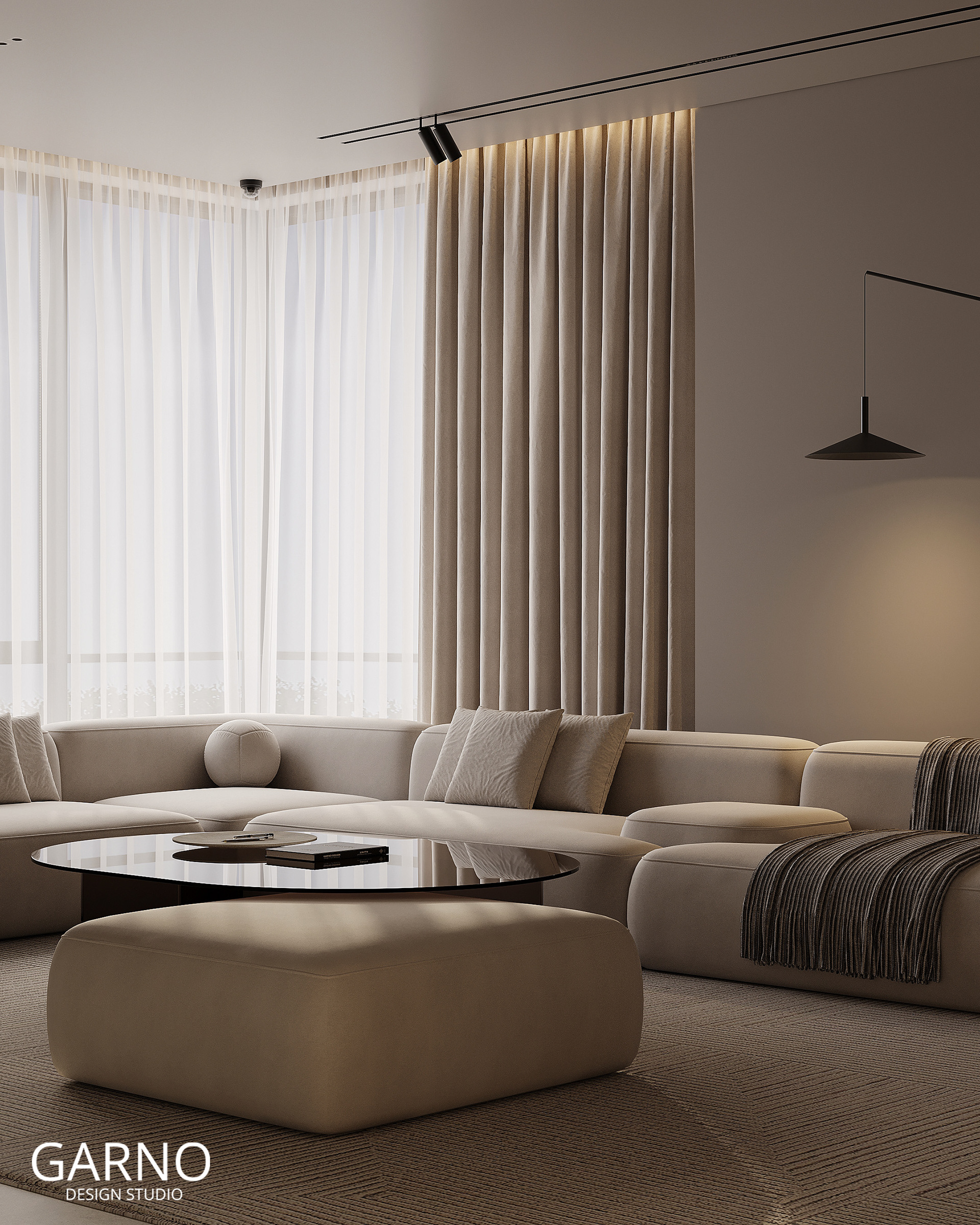 乌克兰基辅室内设计项目丨GARNO DESIGN STUDIO-15