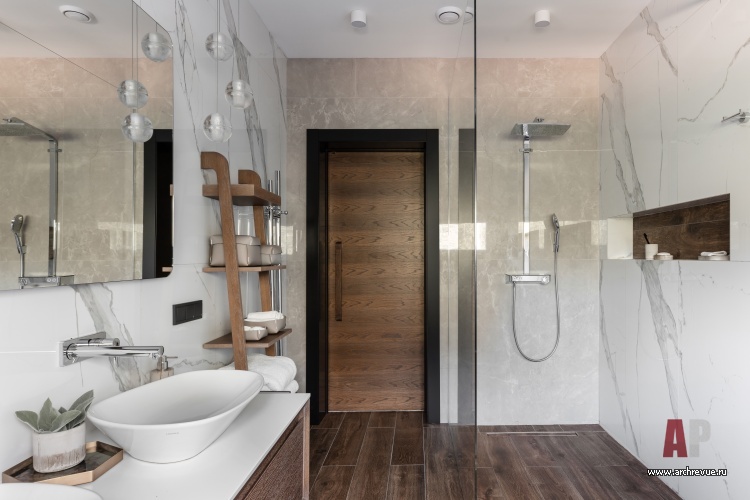 Белоостров的两层木结构住宅及配套设施丨俄罗斯圣彼得堡丨建筑师Андрей Перепечко,Игорь Булатов-63