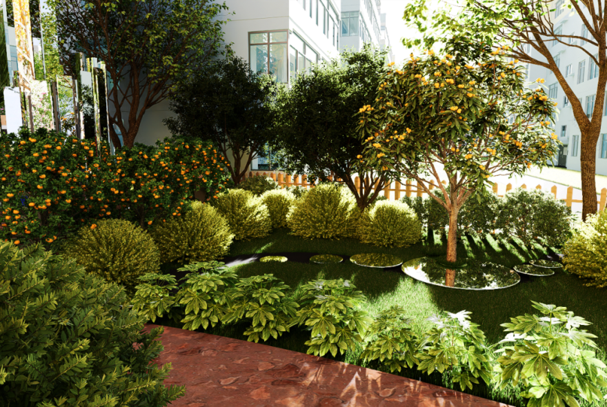 超甜江大学妹的毕设获2025年全国联合毕业设计奖!新概念“共享花园与菜园”!以生境花园为核心载体,模块化系统重构空间打造生态设计-130