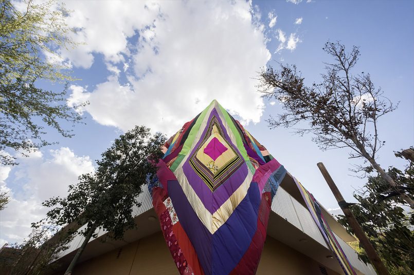 大型拼布艺术装置-19