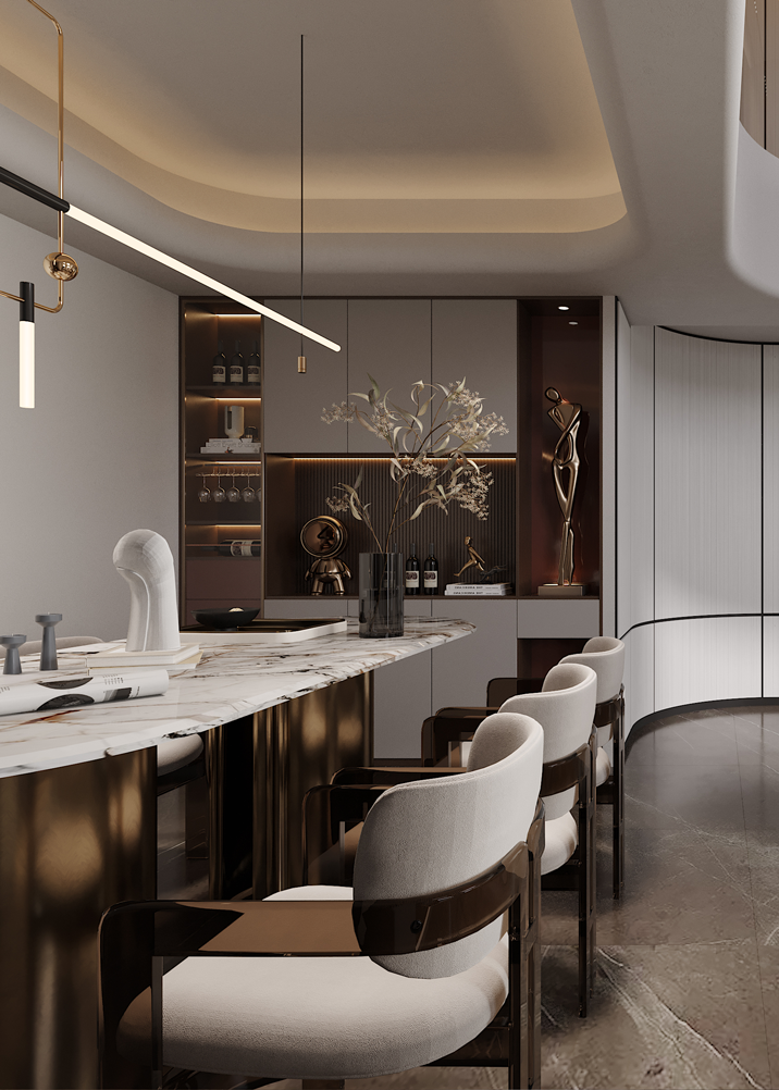 福州万科金域华府现代简约复式楼设计丨中国福州丨林健,康伟军,章丽青,何靓妮-13