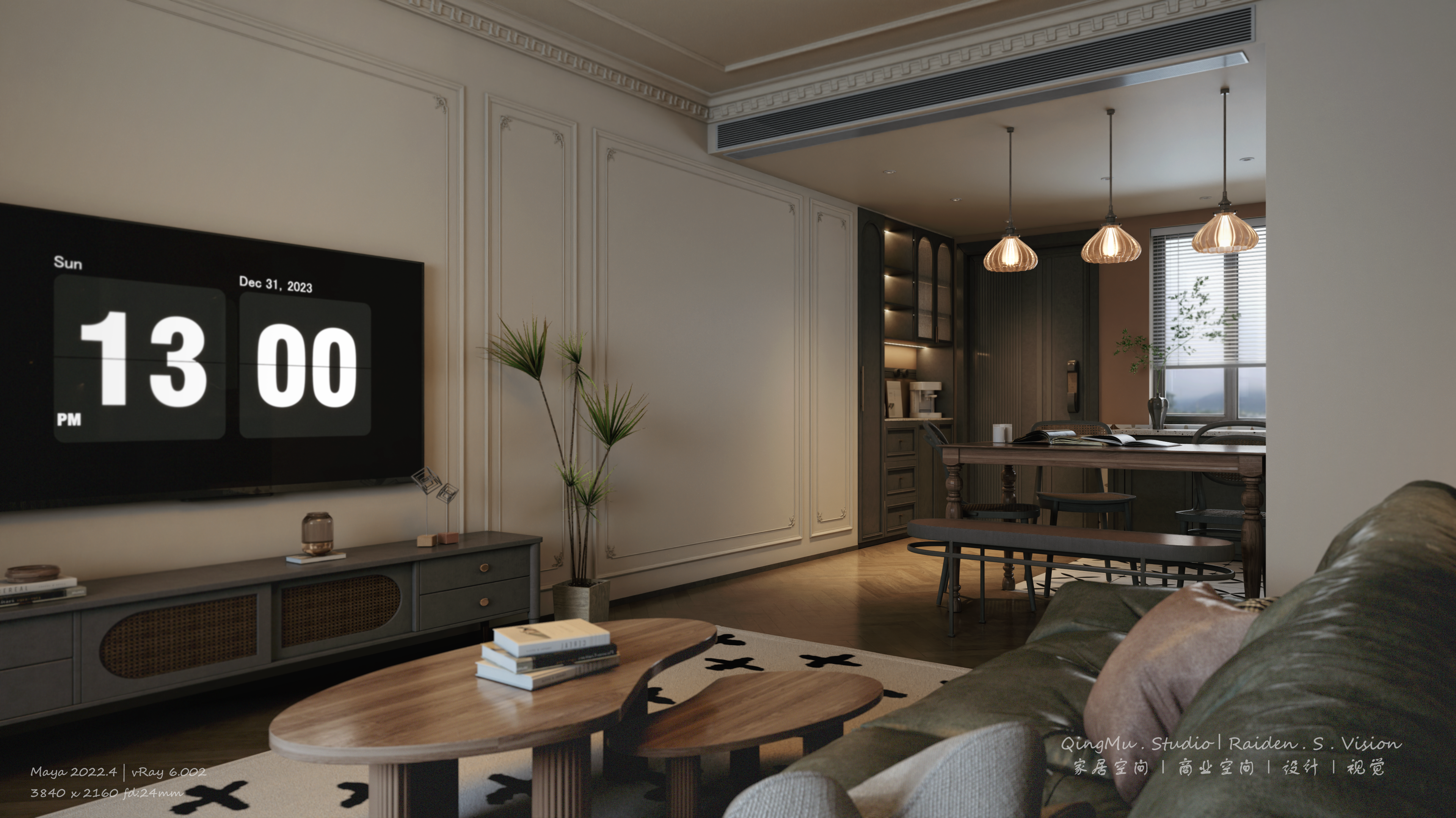 法式复古风家居空间设计丨中国阜阳-28