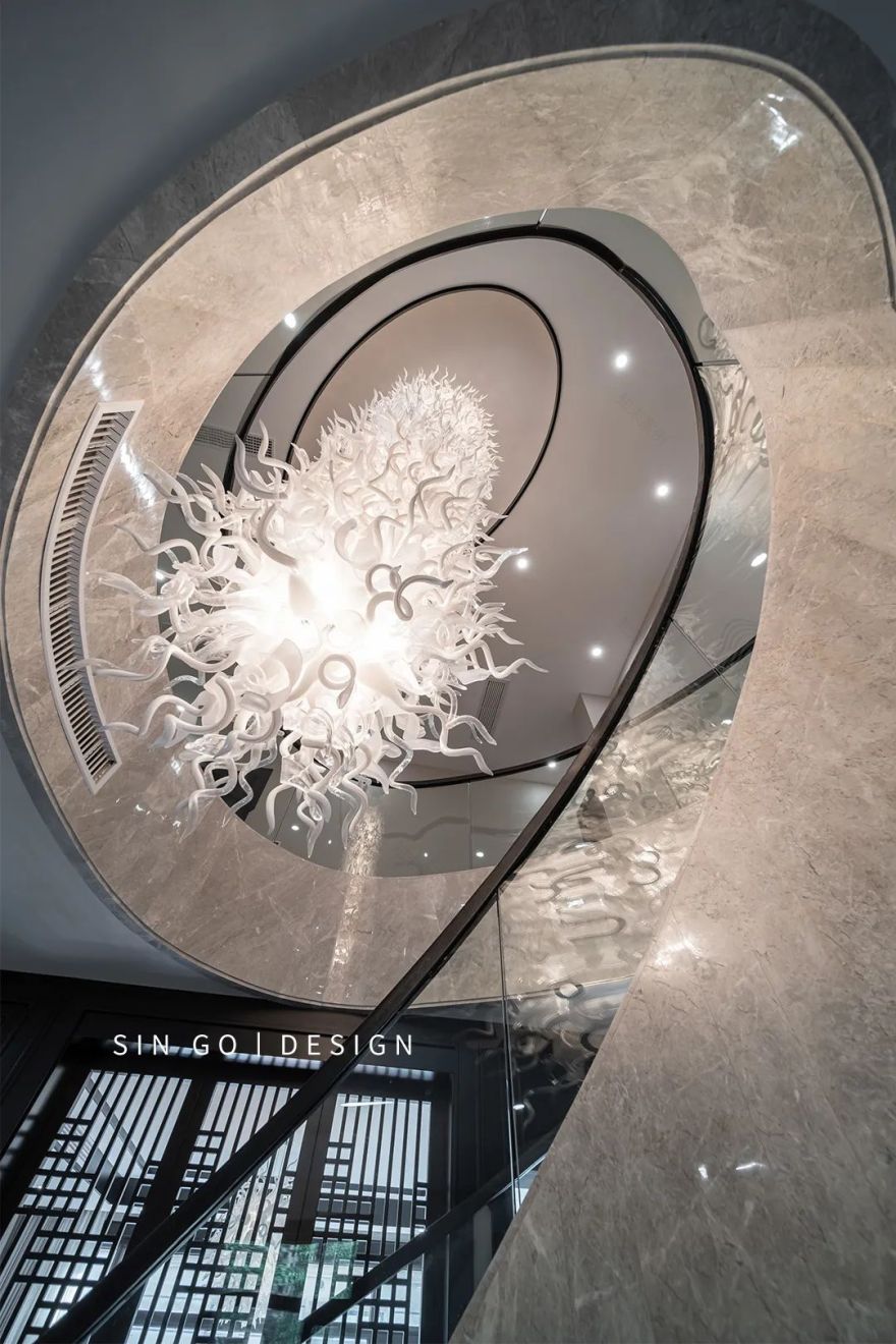 意式浪漫邂逅中式情怀 · 570㎡现代中式别墅设计丨中国上海丨武延玲-26