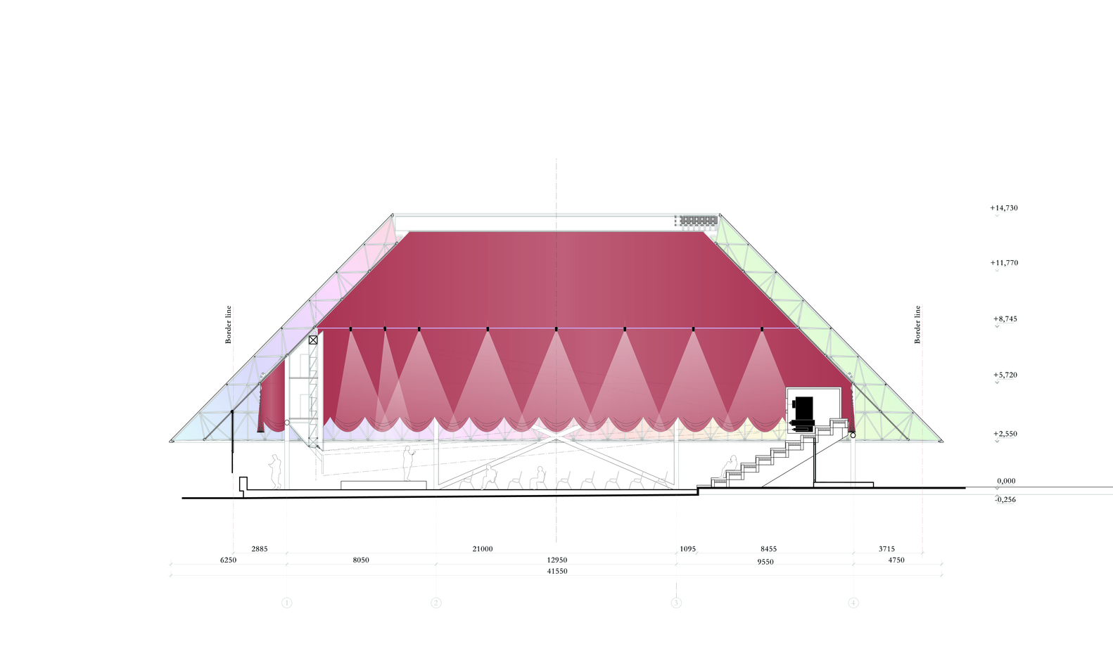 900 平米车库影院，SYNDICATE Architects 打造独特观影空间-31