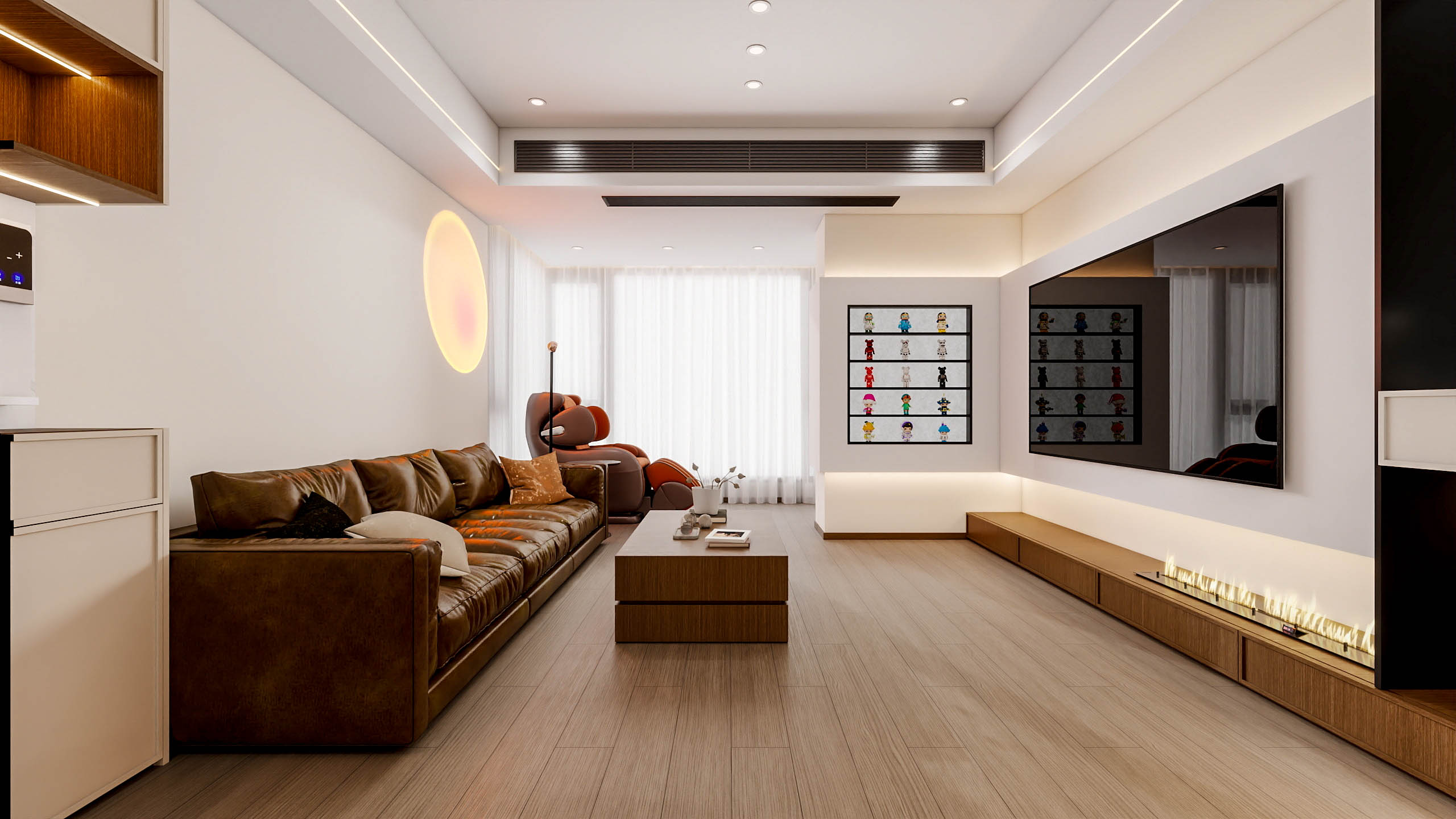 四川成都卓锦城（94平简约中古风两居室）-7