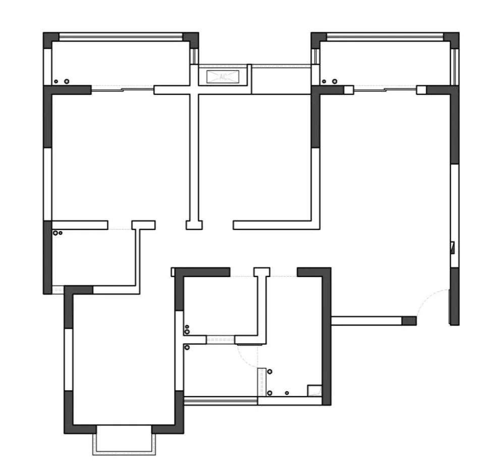 94 平米小套三，空间利用与舒适度完美结合-12