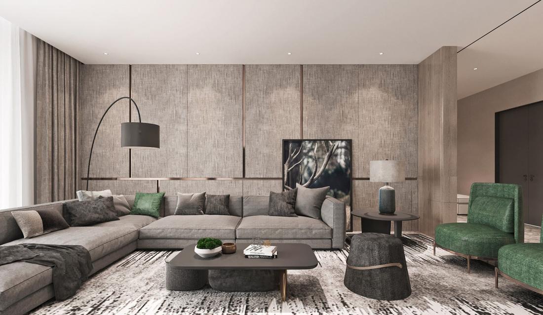 无主灯设计 | 客厅餐厅多功能空间打造-0