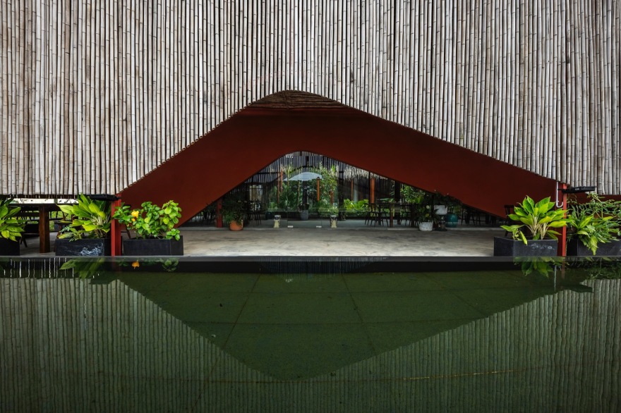 Nhà Tú花园餐厅丨越南丨Long Nguyen Design-23