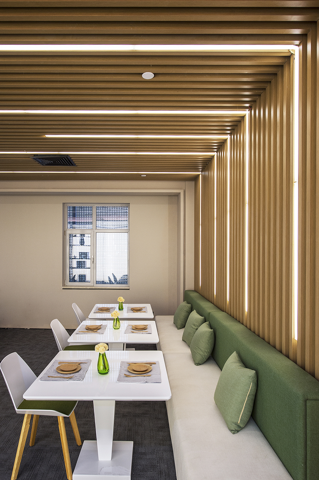 香榭蒂新作丨自然平衡，知识共享时代的智慧办公空间 — 济南绿地国金中心-32