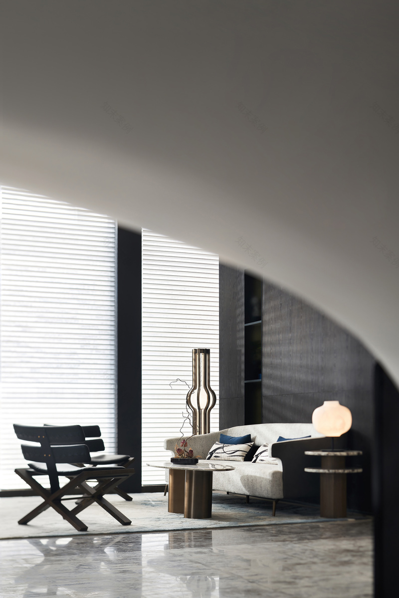 布鲁盟设计丨力高大港·樾澜山生活体验馆:当代设计与“文化自信”-57