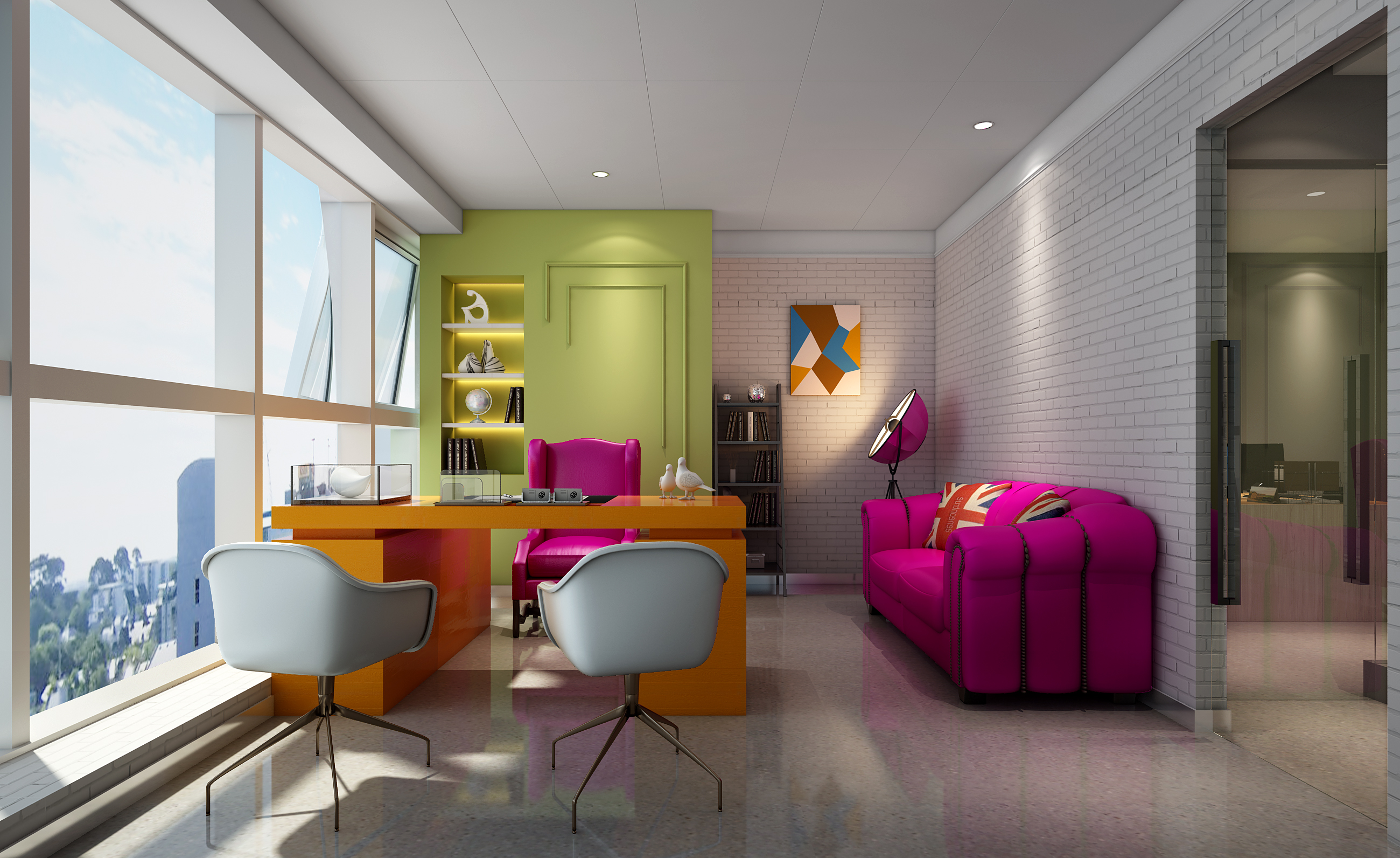 成都西顿国际 FINELYCUP 内衣办公室-2