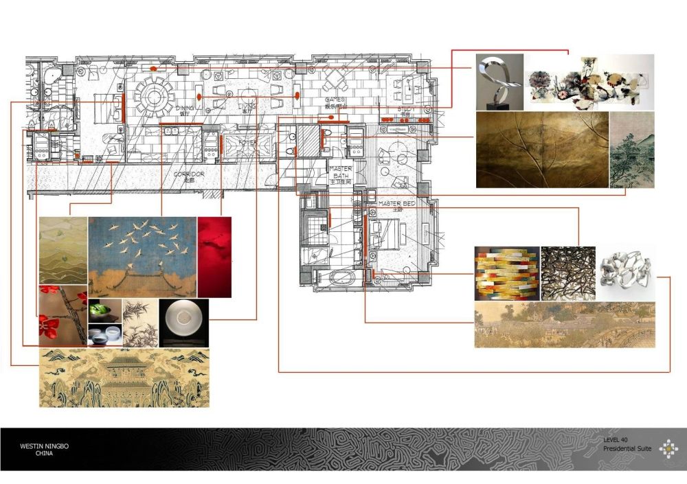 宁波威斯汀酒店软装方案 | 现代与传统的美学融合-61