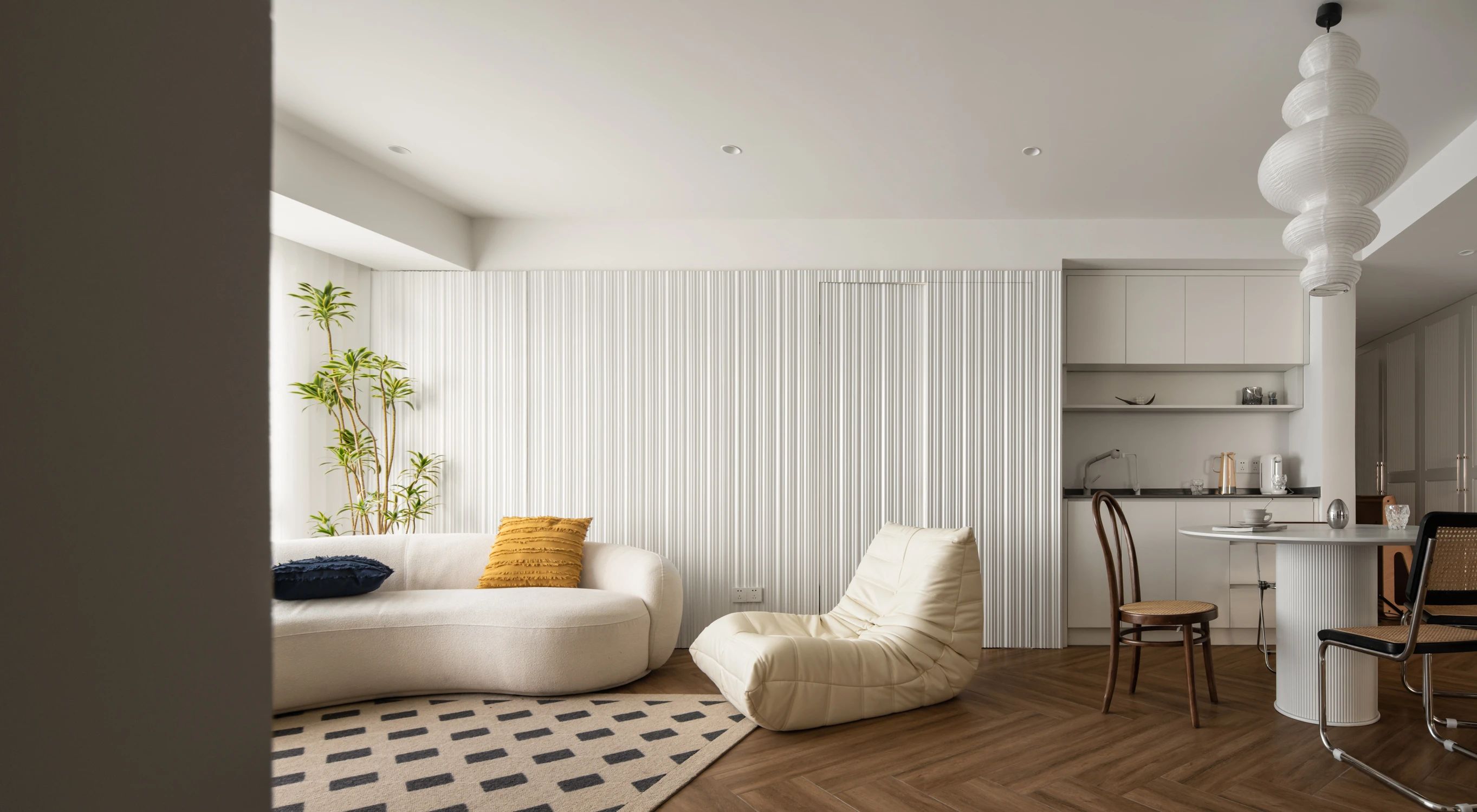 奶白轻法式住宅设计丨中国杭州丨文青设计-44