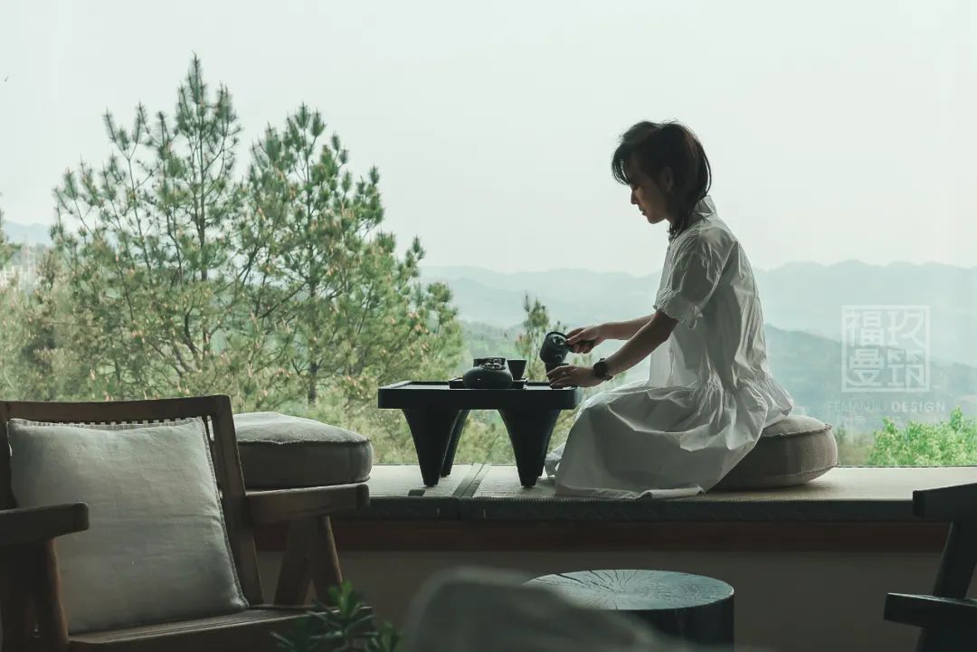 山中仙境 · 白房子远景民宿的侘寂之美丨中国重庆丨重庆羊角角设计工作室,重庆福曼玖筑装饰设计有限公司-6